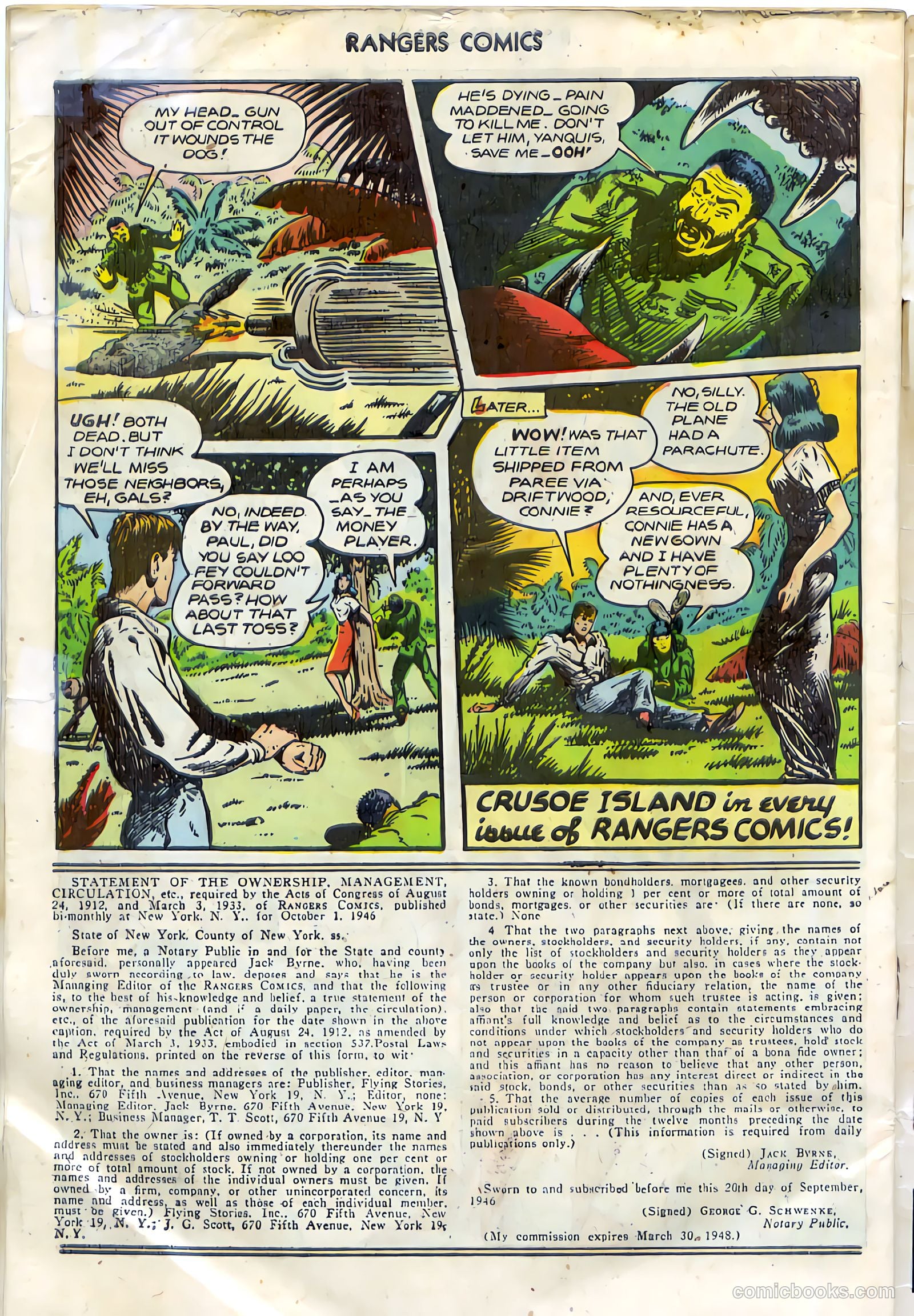 Rangers Comics #34 — page 50 of 52