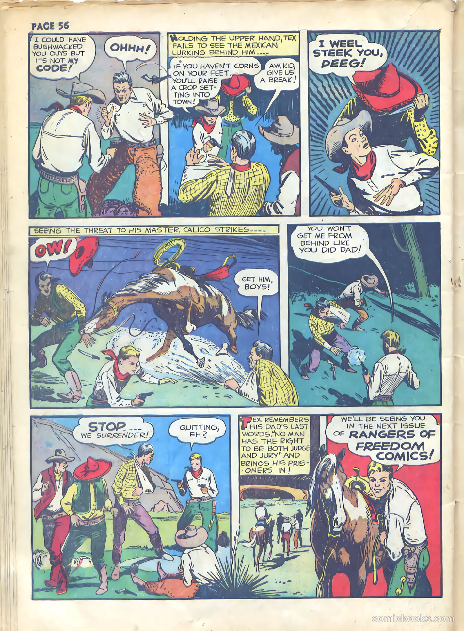 Rangers Comics #4 — page 58 of 67