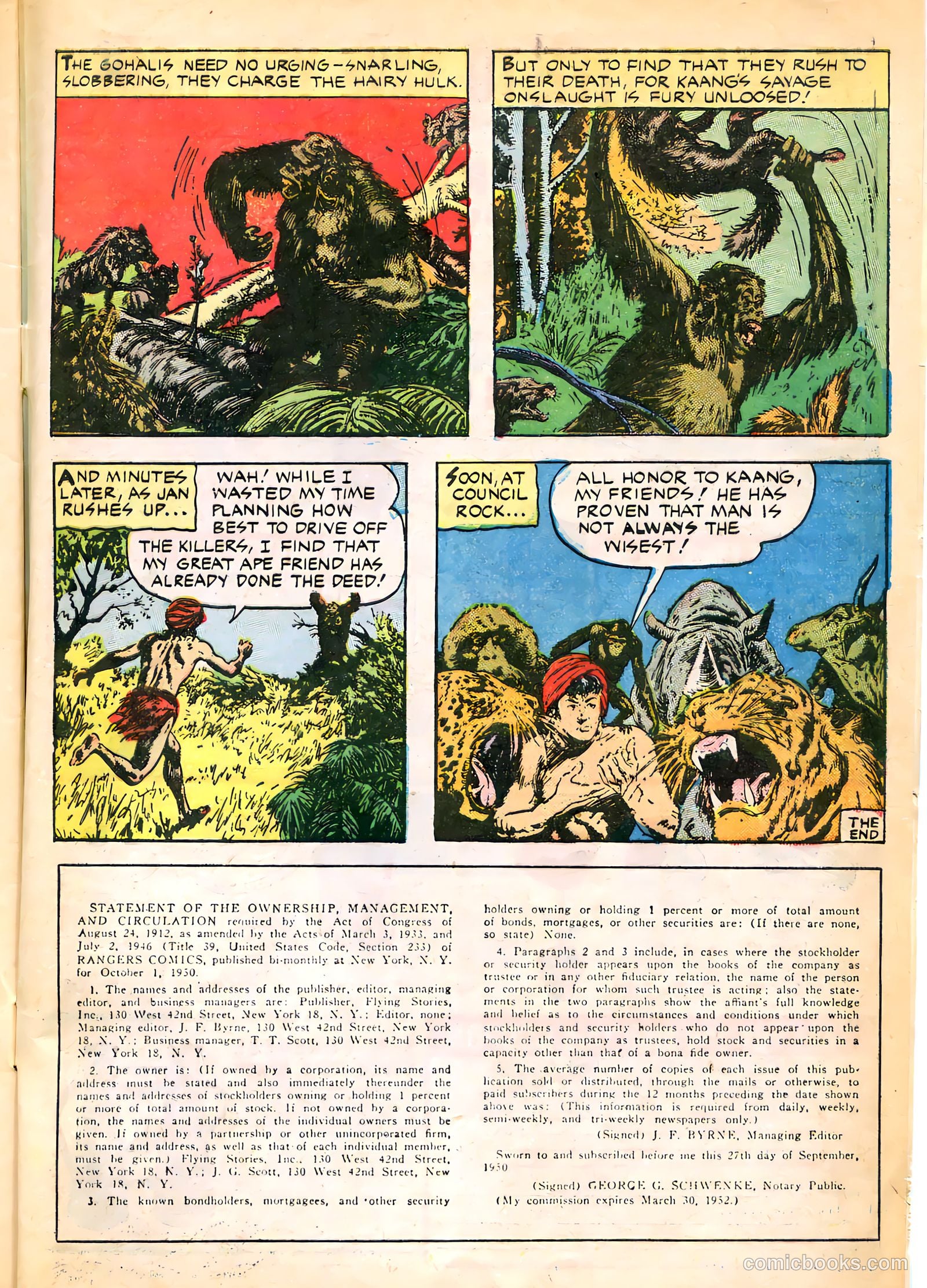 Rangers Comics #58 — page 33 of 36
