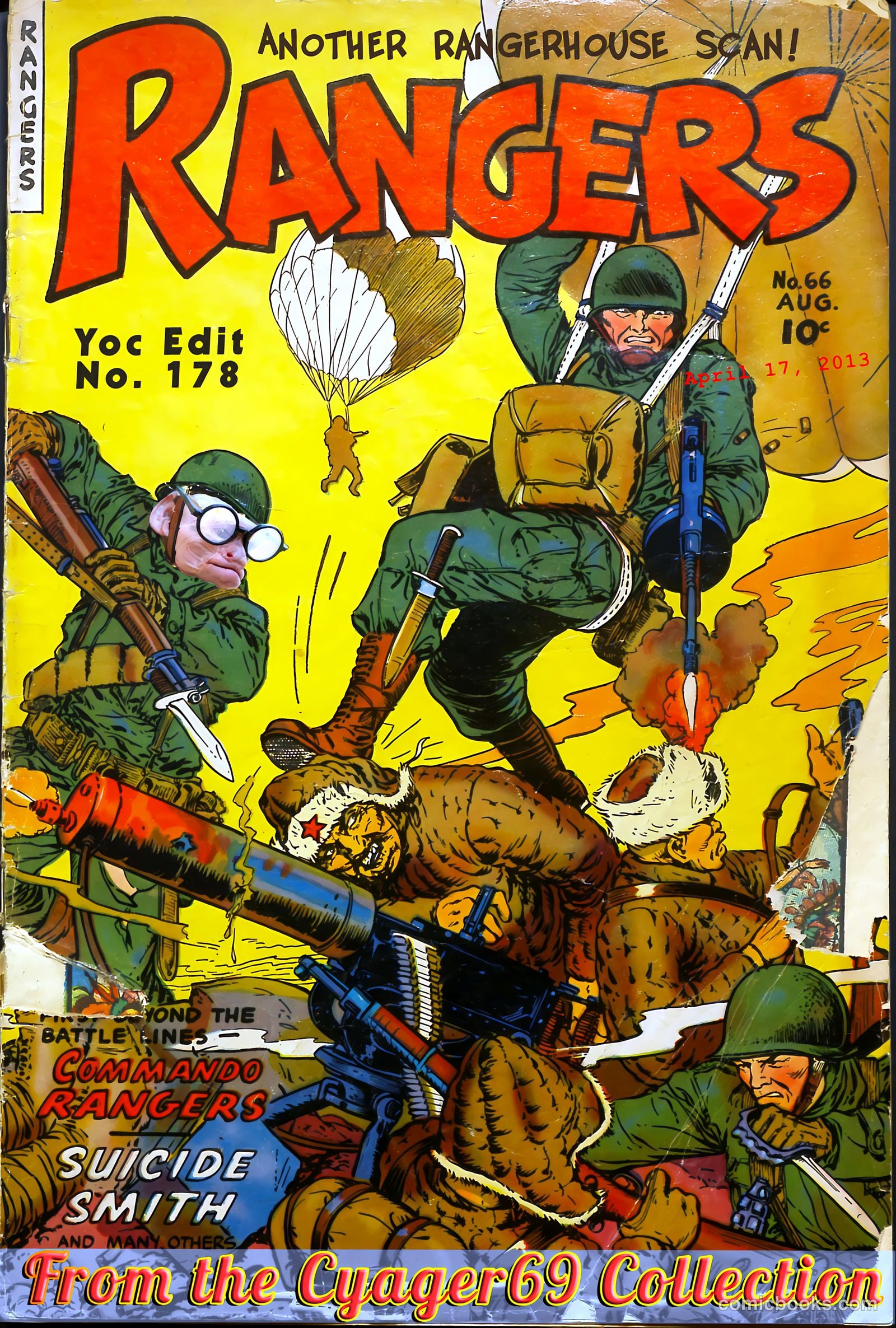 Rangers Comics #66 — page 37 of 37