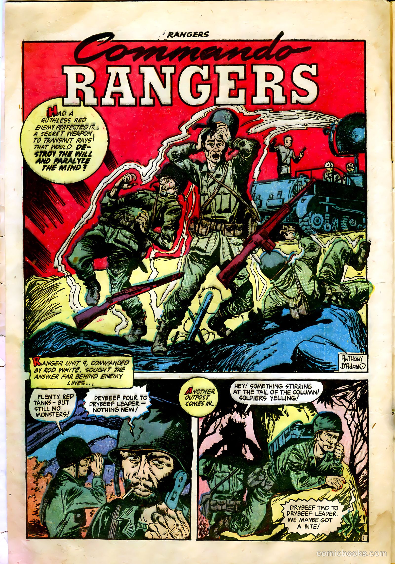 Rangers Comics #69 — page 4 of 36