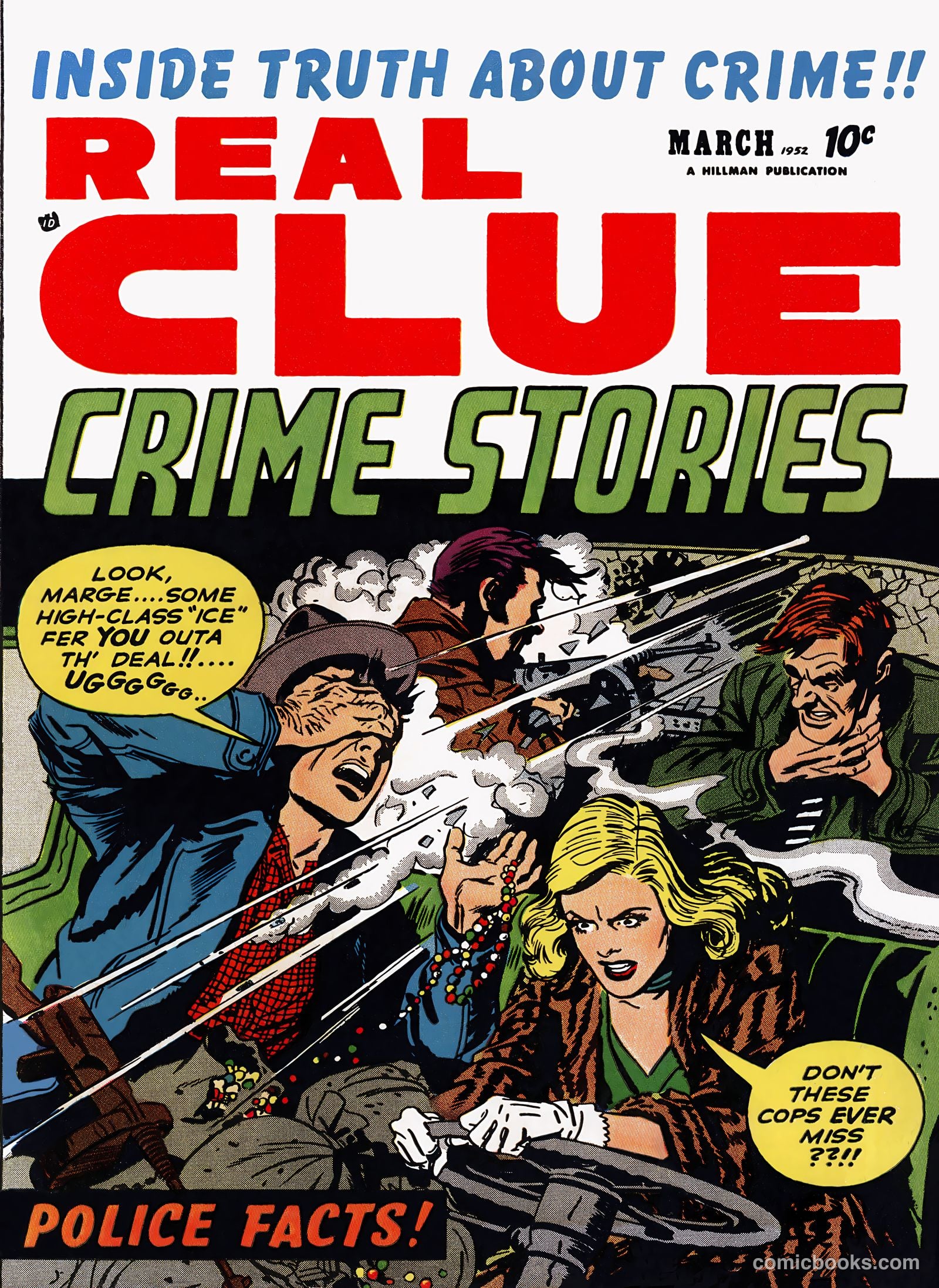 Real Clue Crime Stories #1 — page 1 of 36