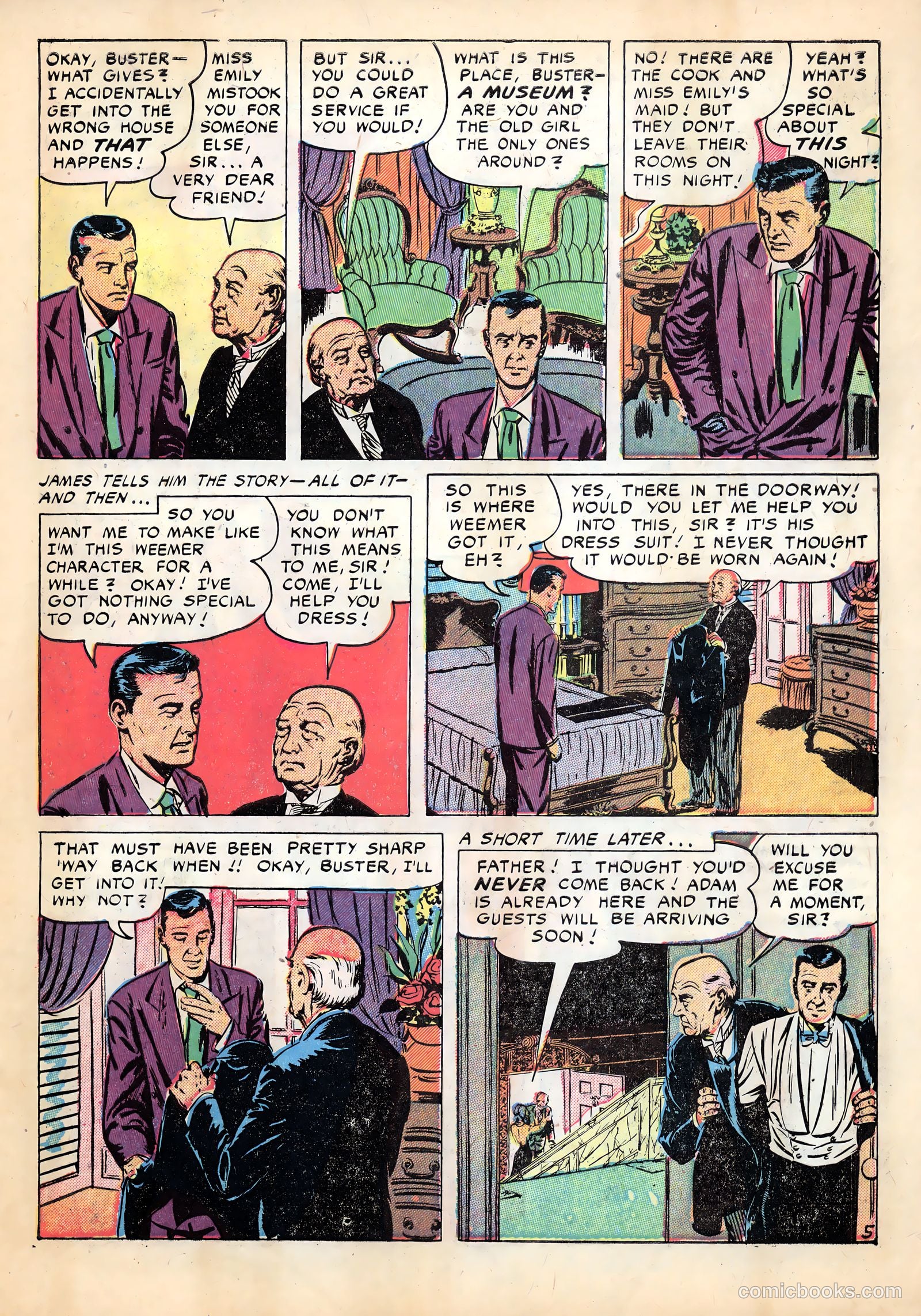 Real Clue Crime Stories #1 — page 7 of 36