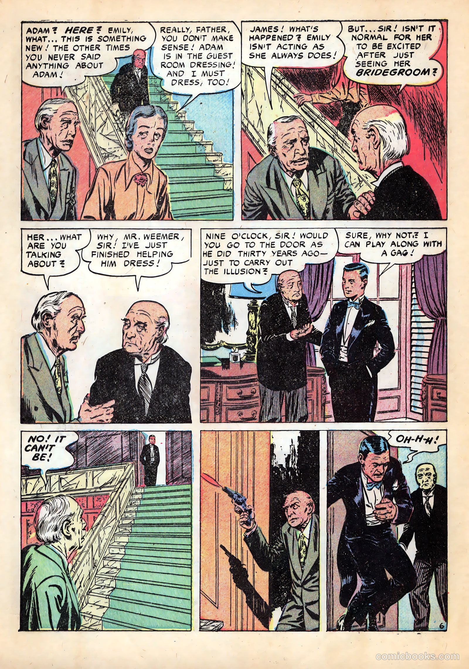 Real Clue Crime Stories #1 — page 8 of 36