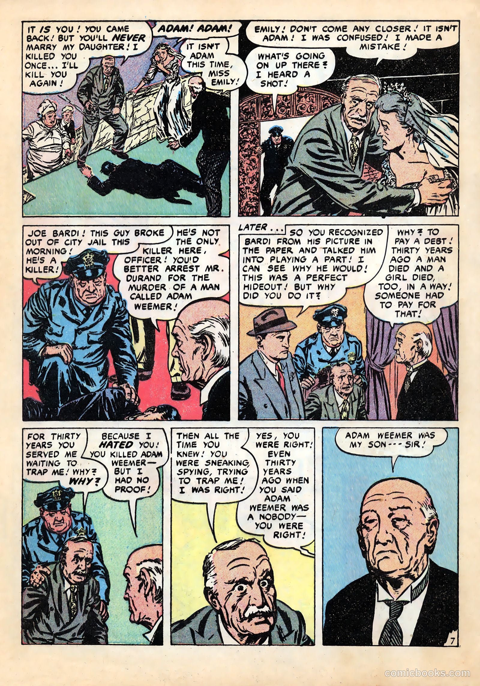 Real Clue Crime Stories #1 — page 9 of 36