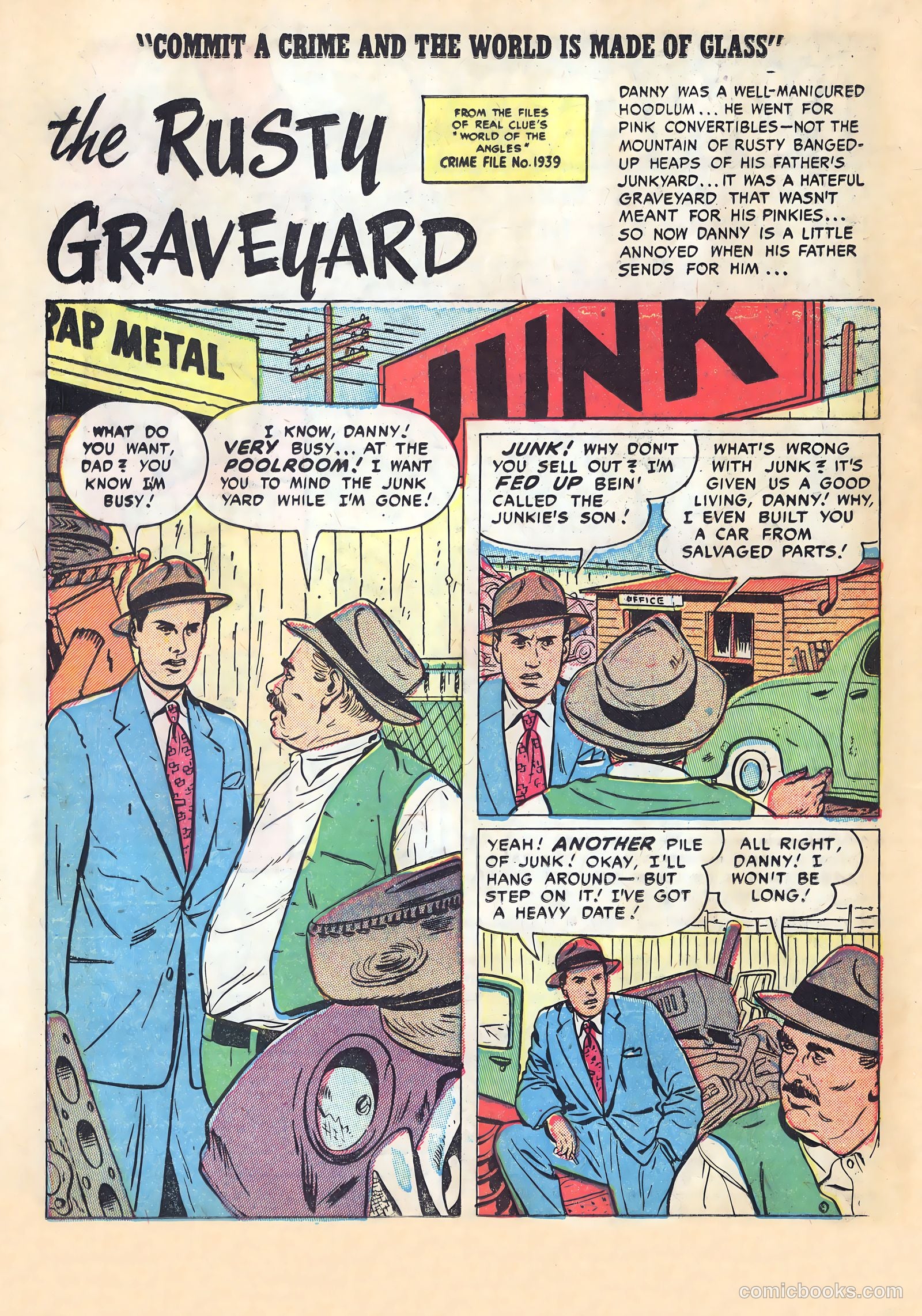 Real Clue Crime Stories #1 — page 18 of 36