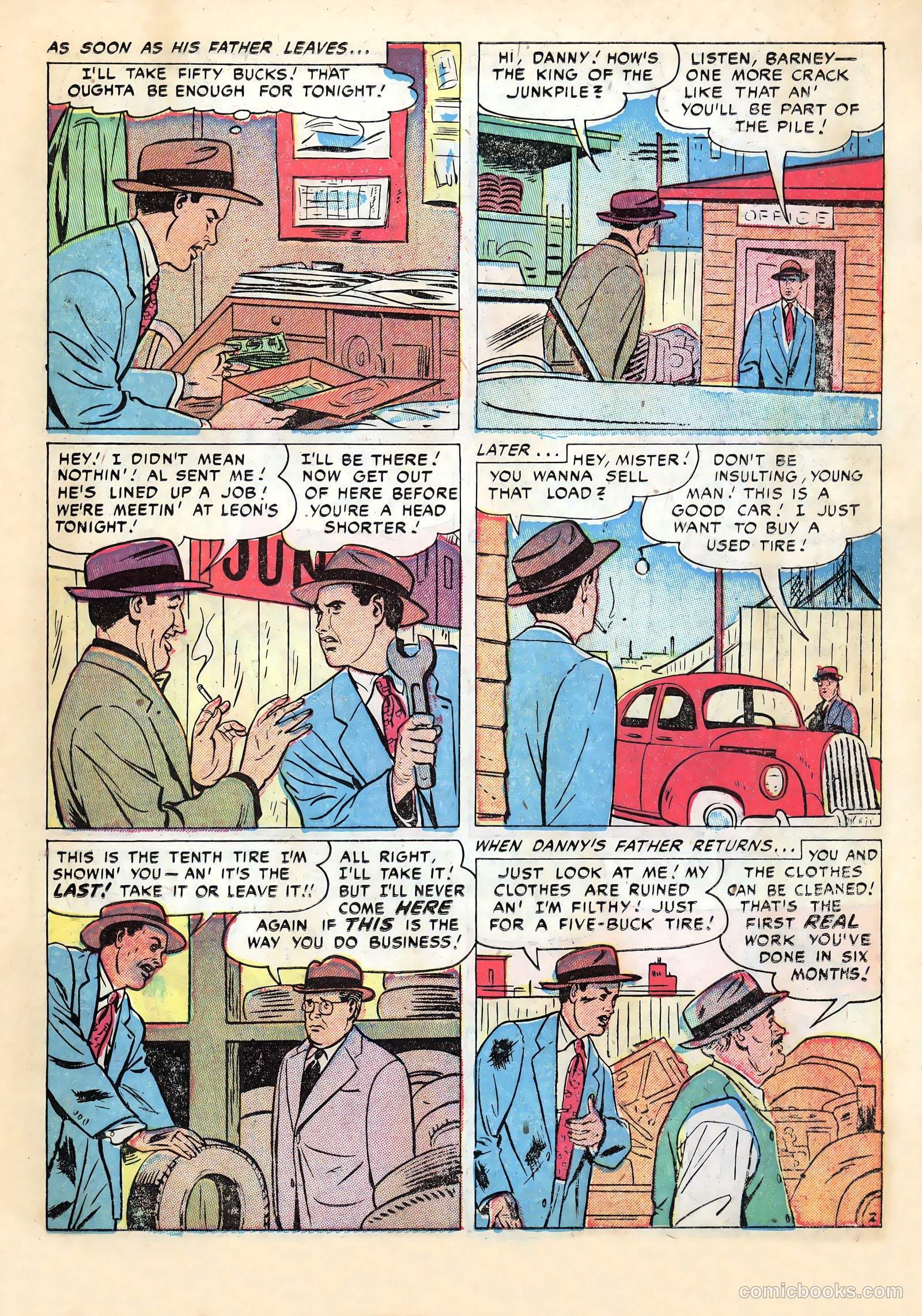 Real Clue Crime Stories #1 — page 19 of 36