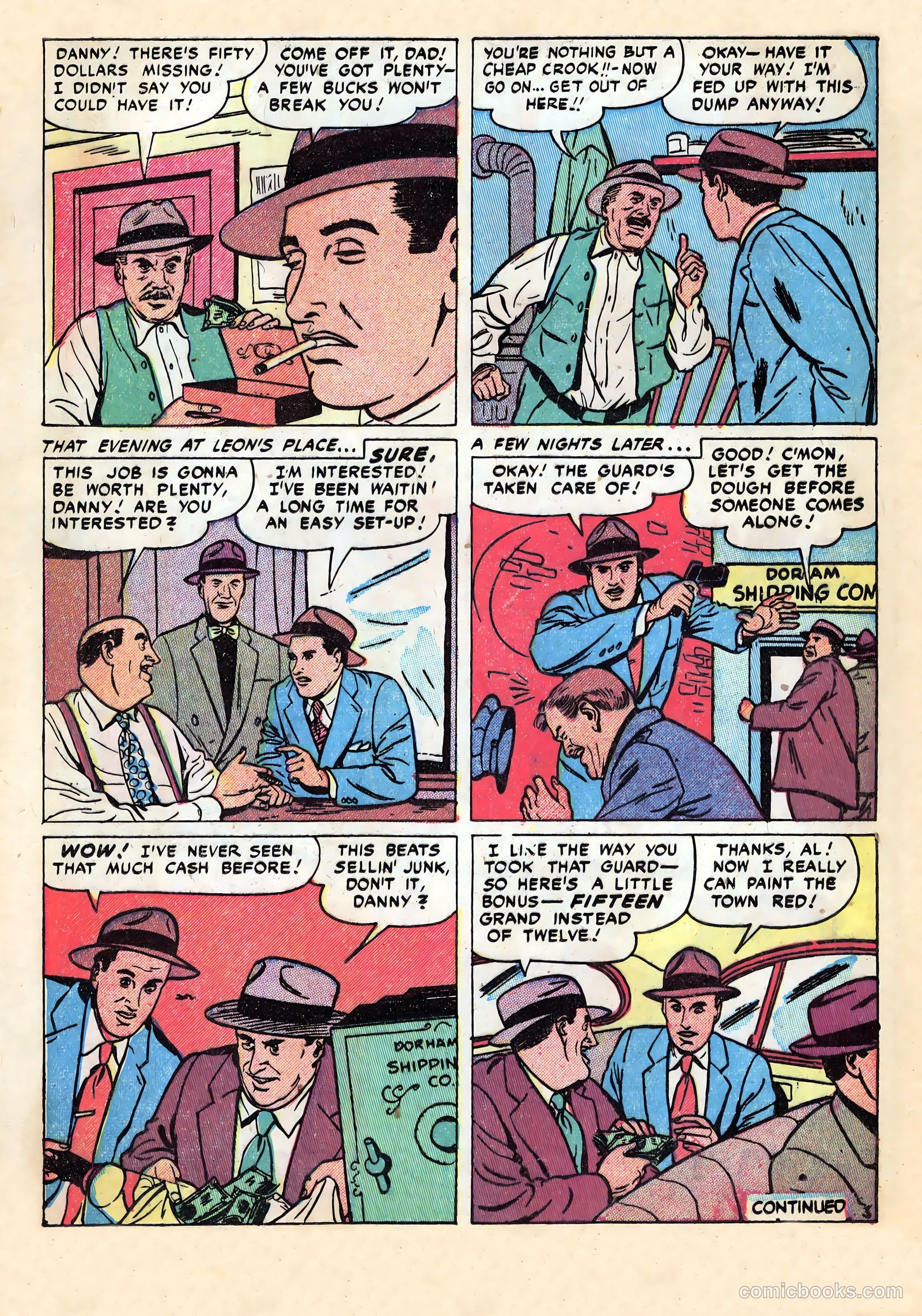 Real Clue Crime Stories #1 — page 20 of 36