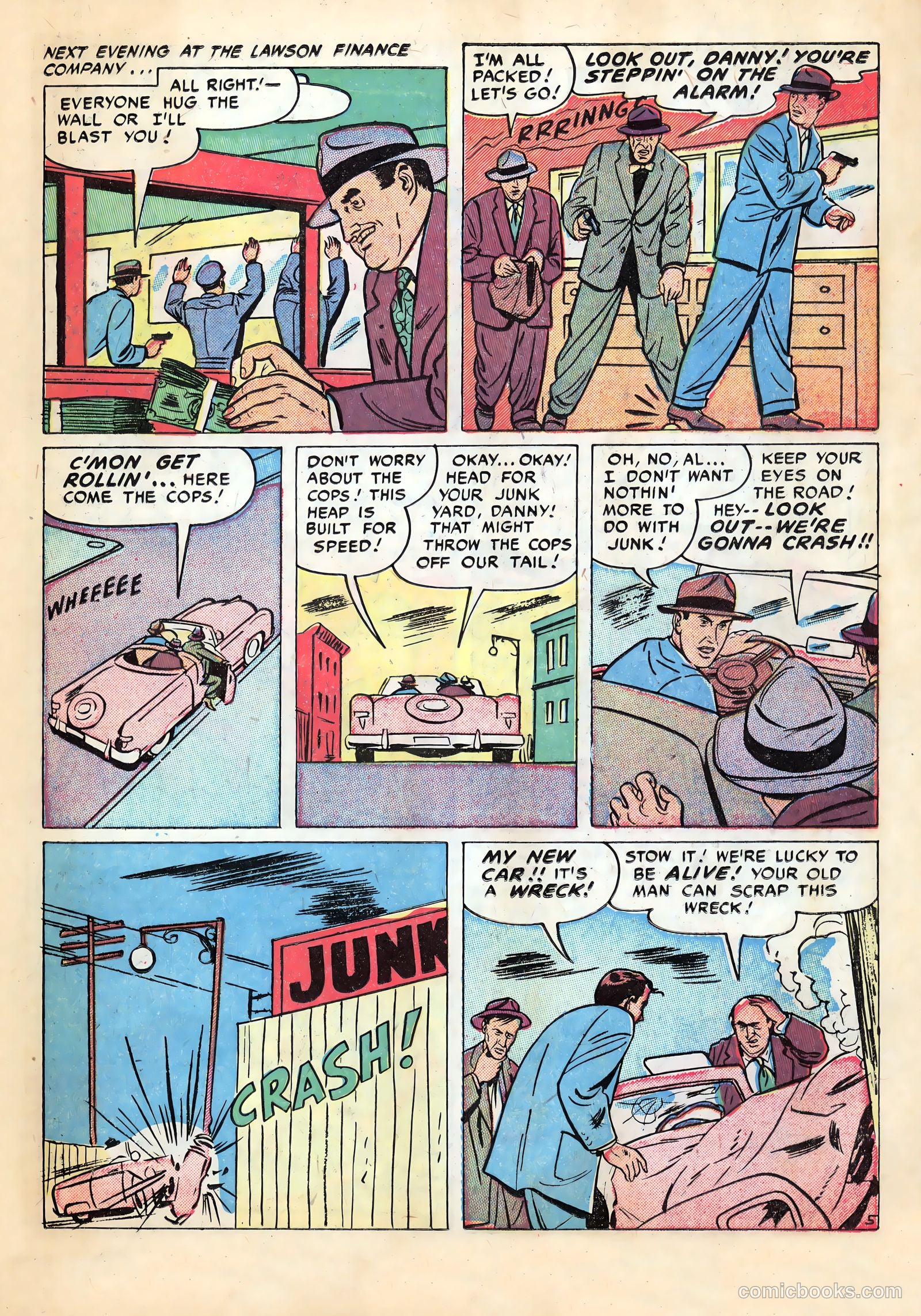Real Clue Crime Stories #1 — page 23 of 36