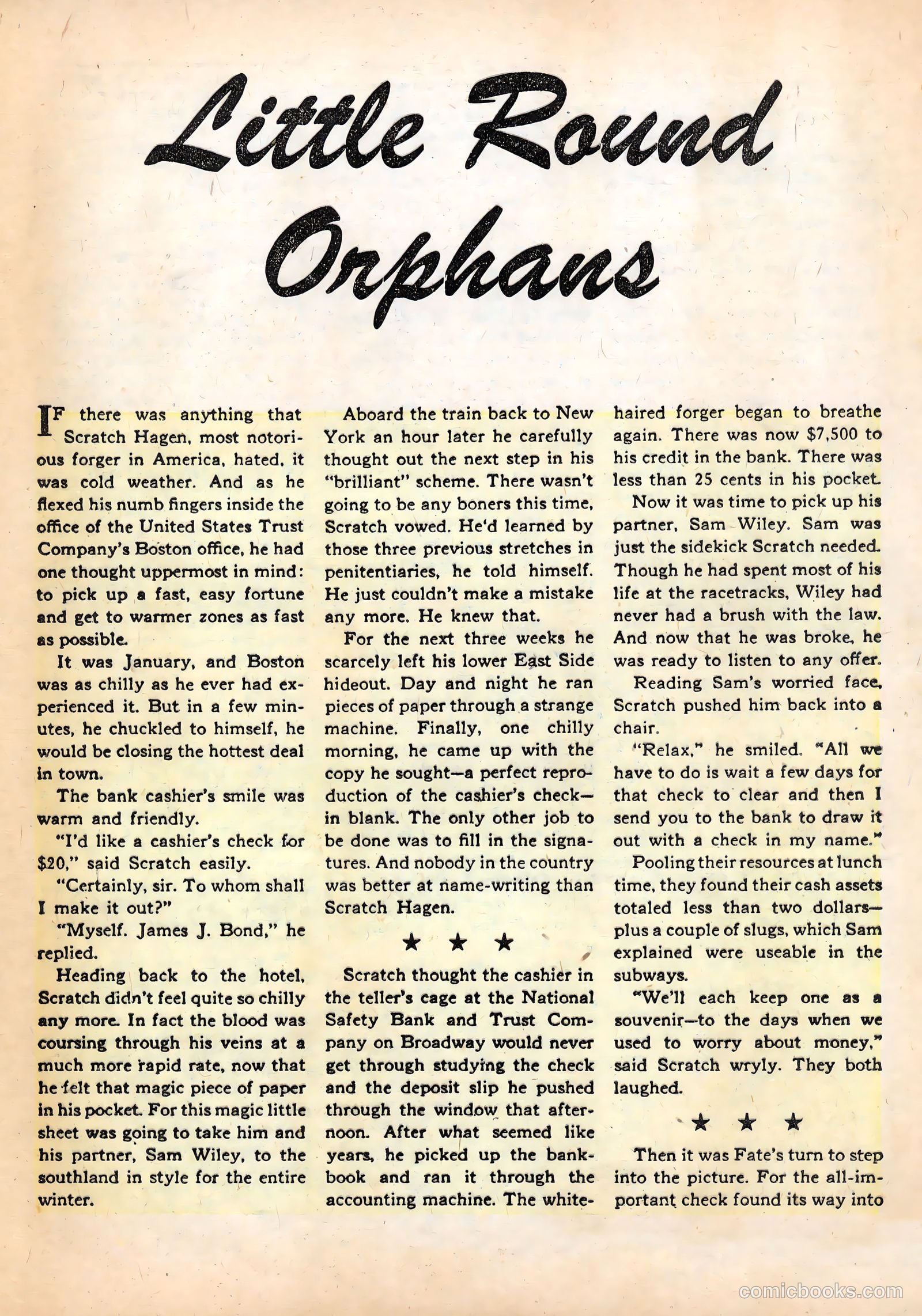 Real Clue Crime Stories #1 — page 25 of 36