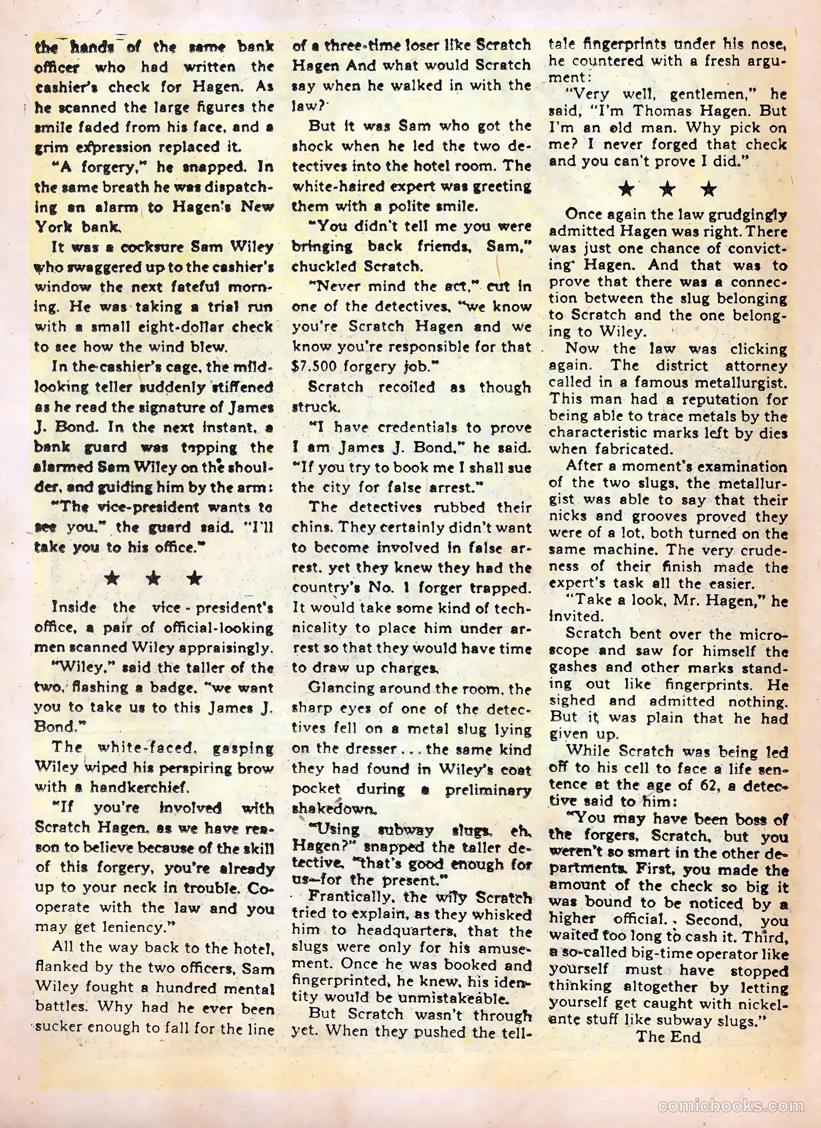 Real Clue Crime Stories #1 — page 26 of 36