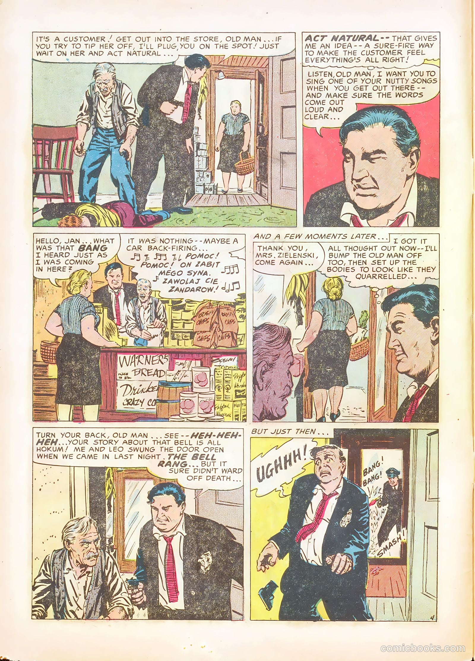 Real Clue Crime Stories #2 — page 6 of 37