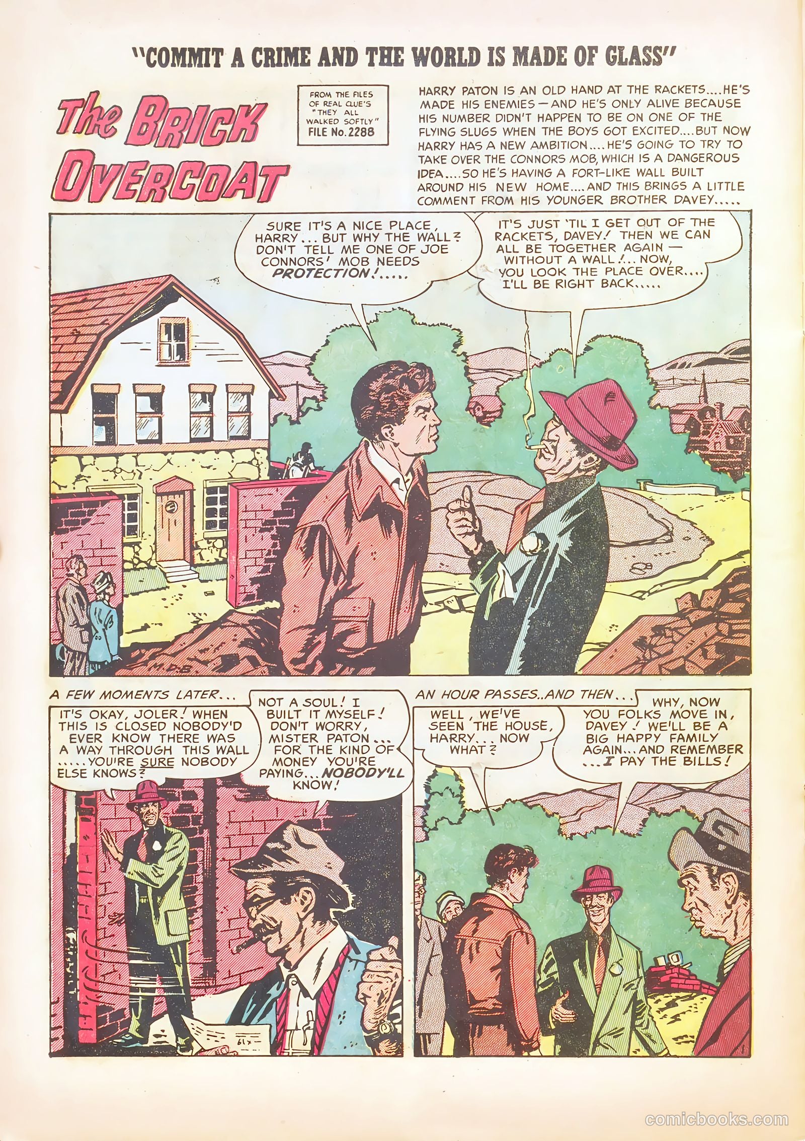 Real Clue Crime Stories #2 — page 22 of 37