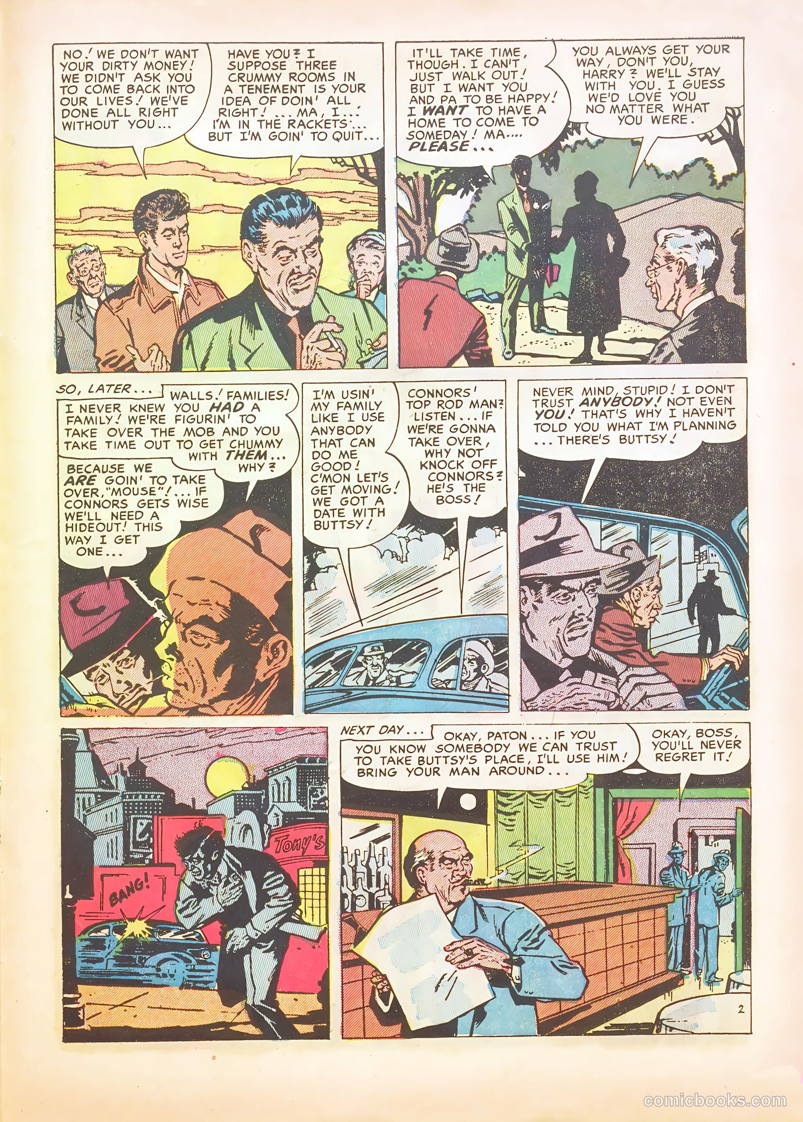 Real Clue Crime Stories #2 — page 23 of 37