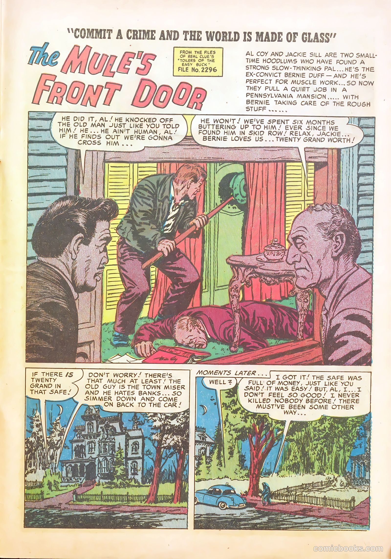 Real Clue Crime Stories #2 — page 29 of 37