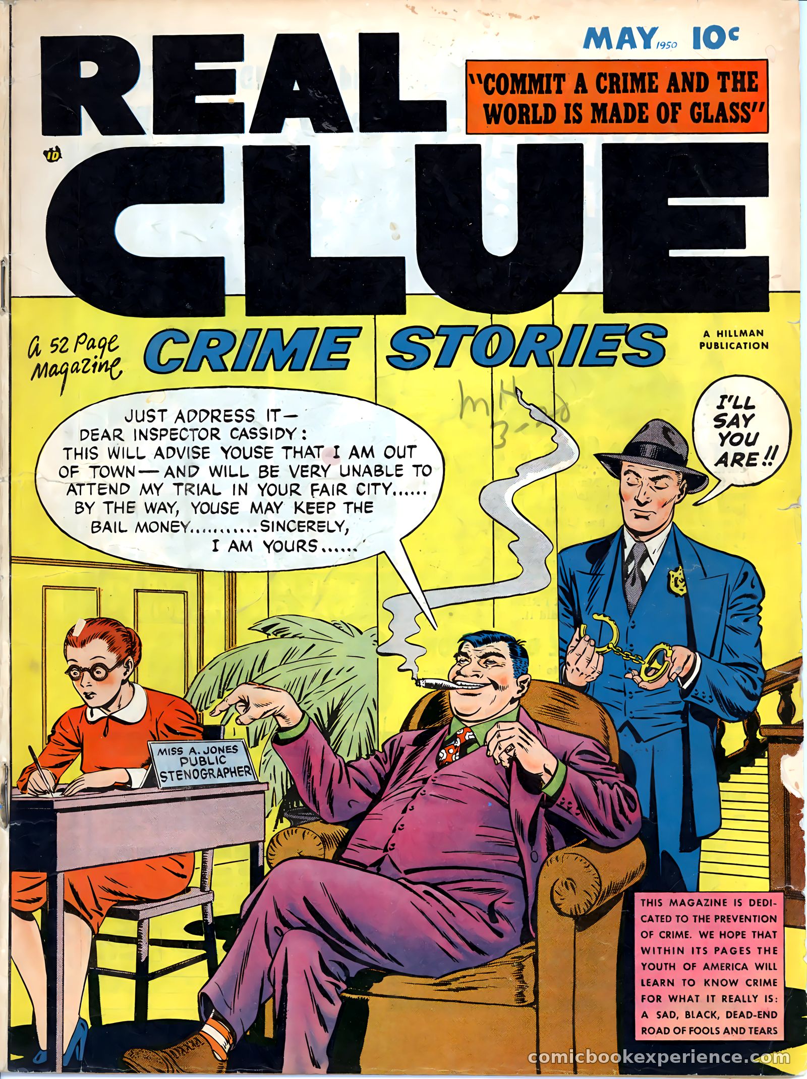 Real Clue Crime Stories #3 — page 1 of 52