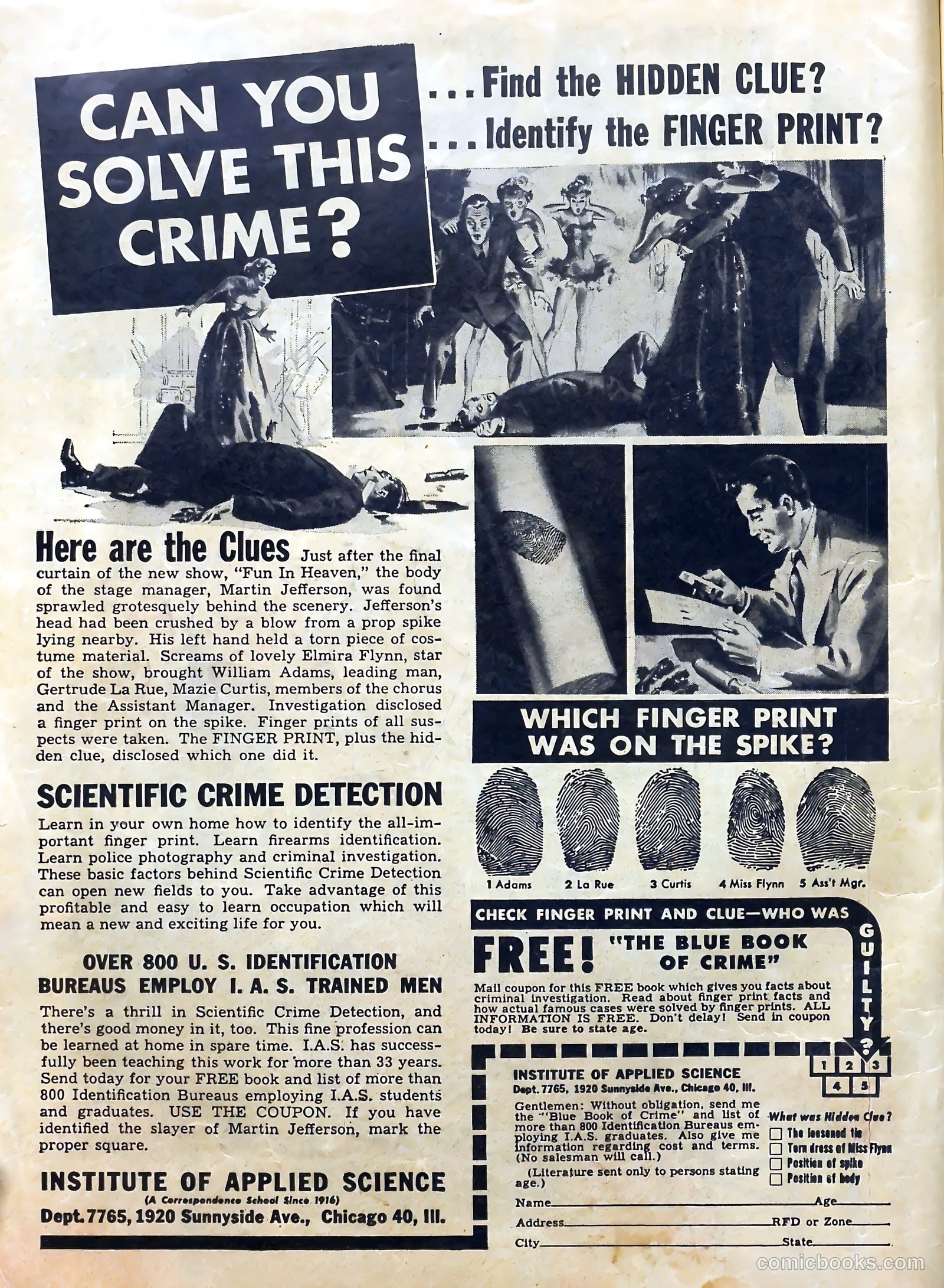 Real Clue Crime Stories #3 — page 2 of 52