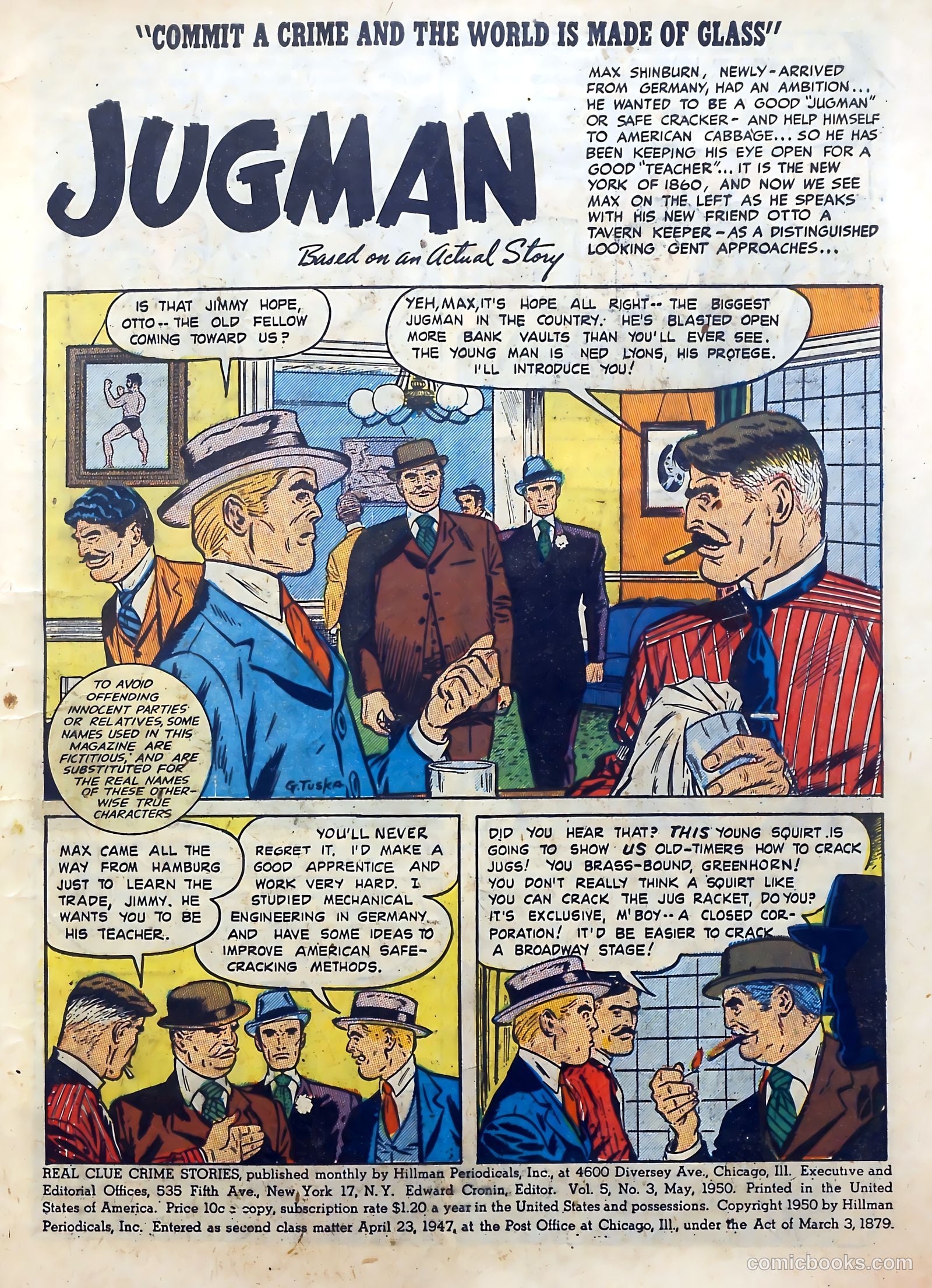 Real Clue Crime Stories #3 — page 3 of 52