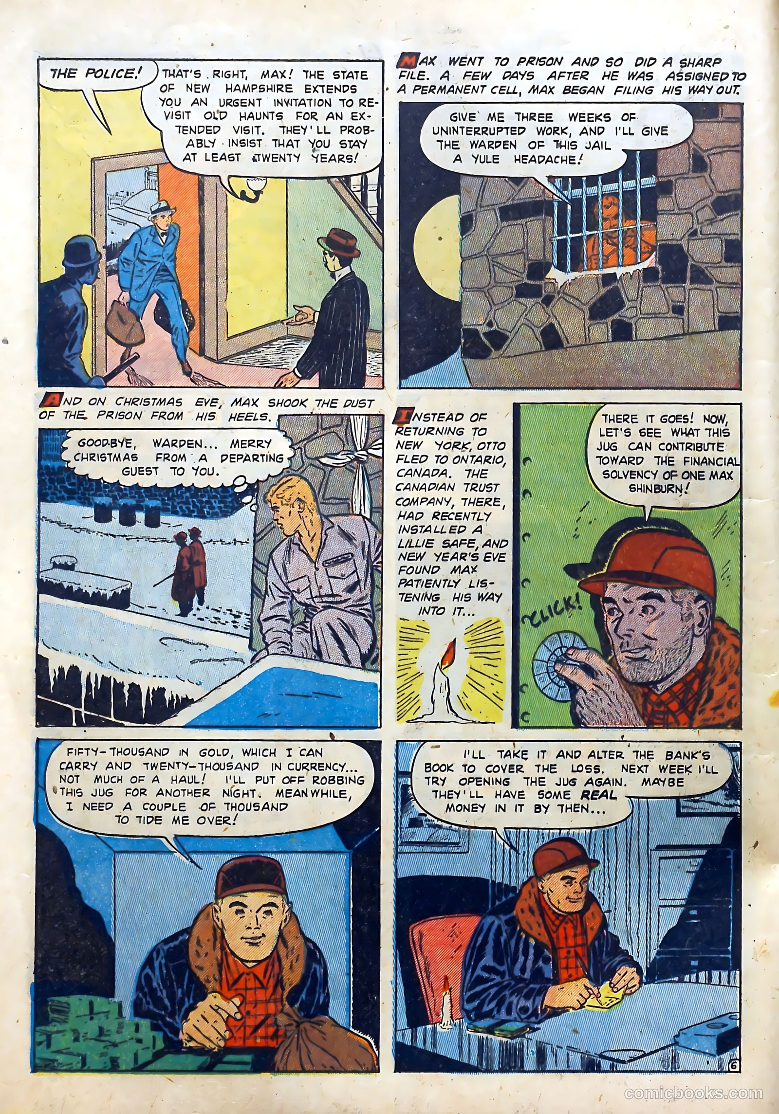 Real Clue Crime Stories #3 — page 8 of 52