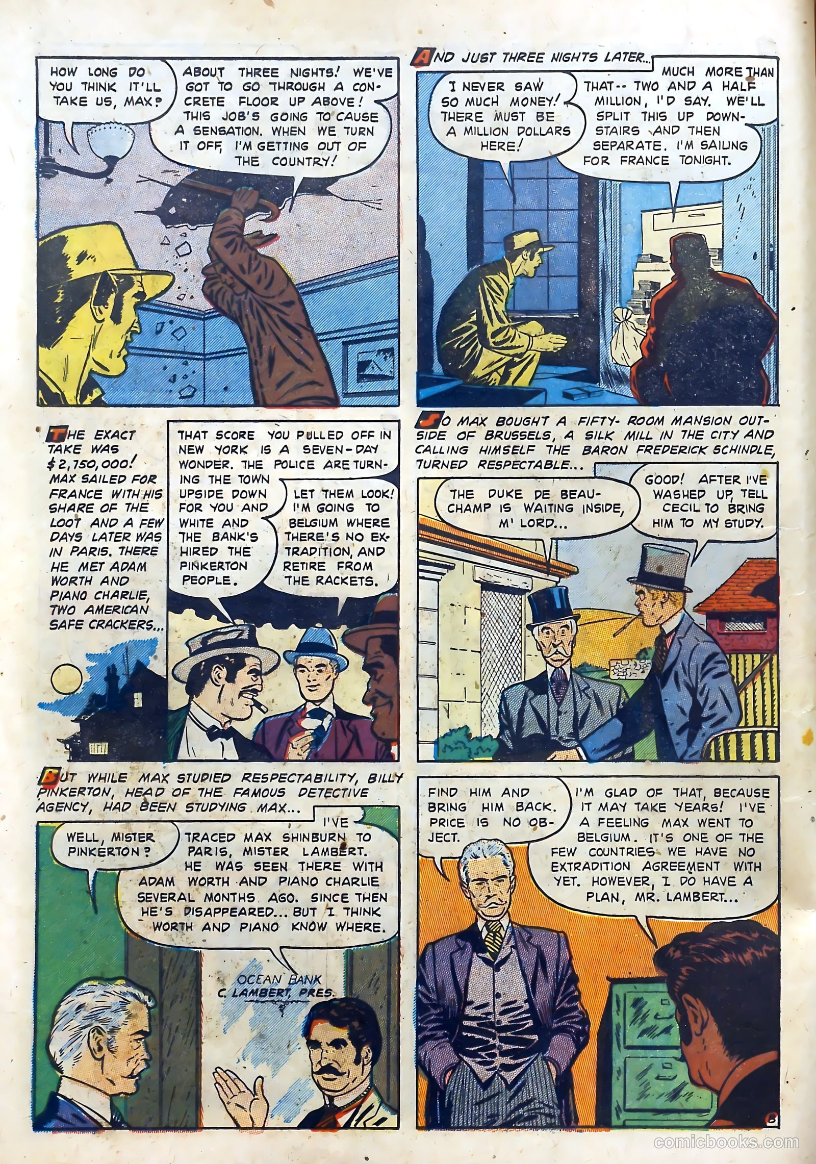 Real Clue Crime Stories #3 — page 10 of 52