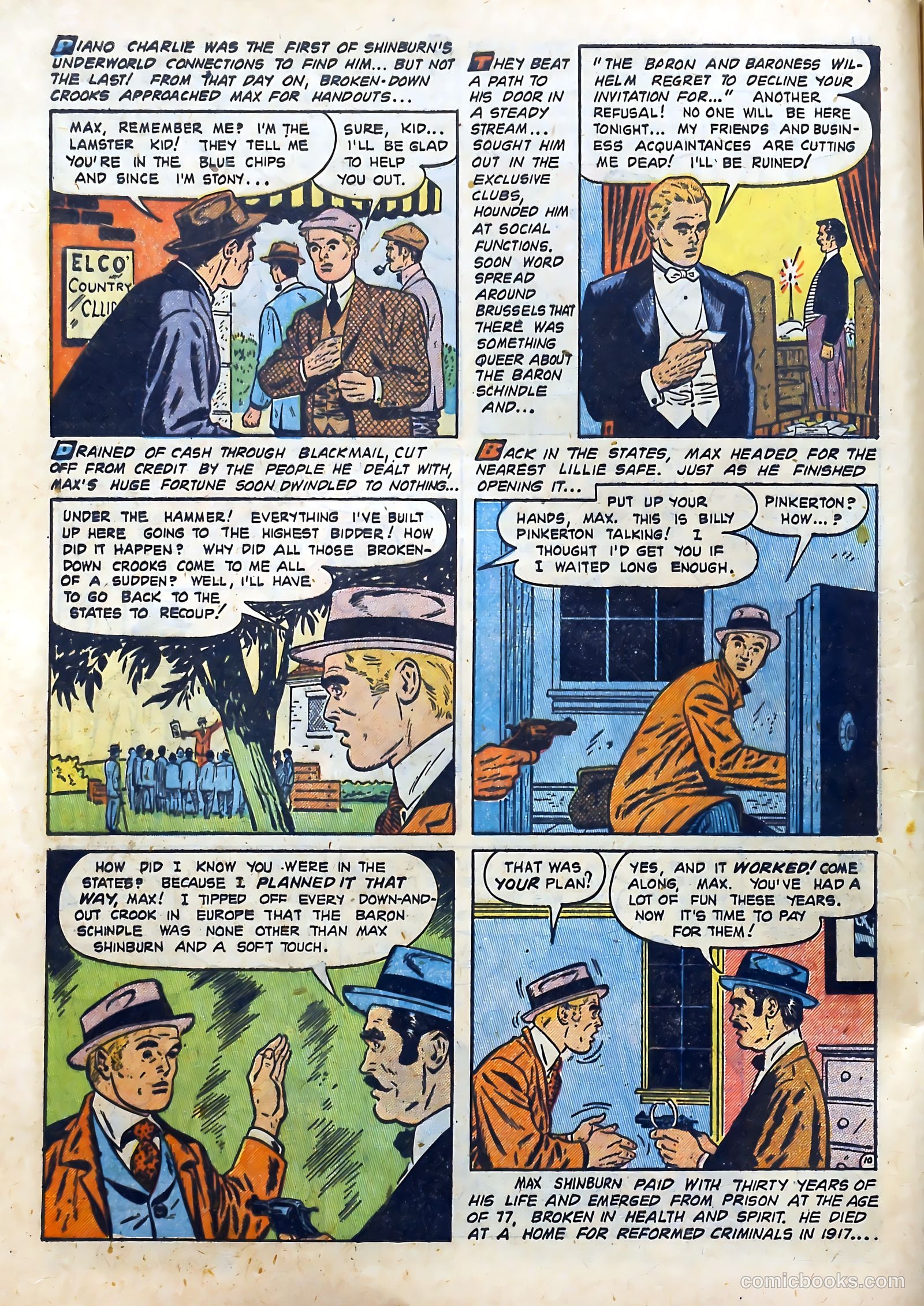 Real Clue Crime Stories #3 — page 12 of 52