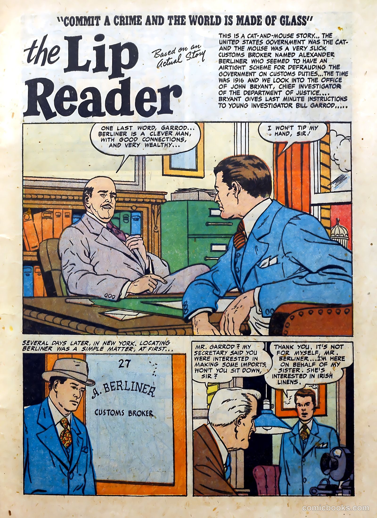 Real Clue Crime Stories #3 — page 13 of 52