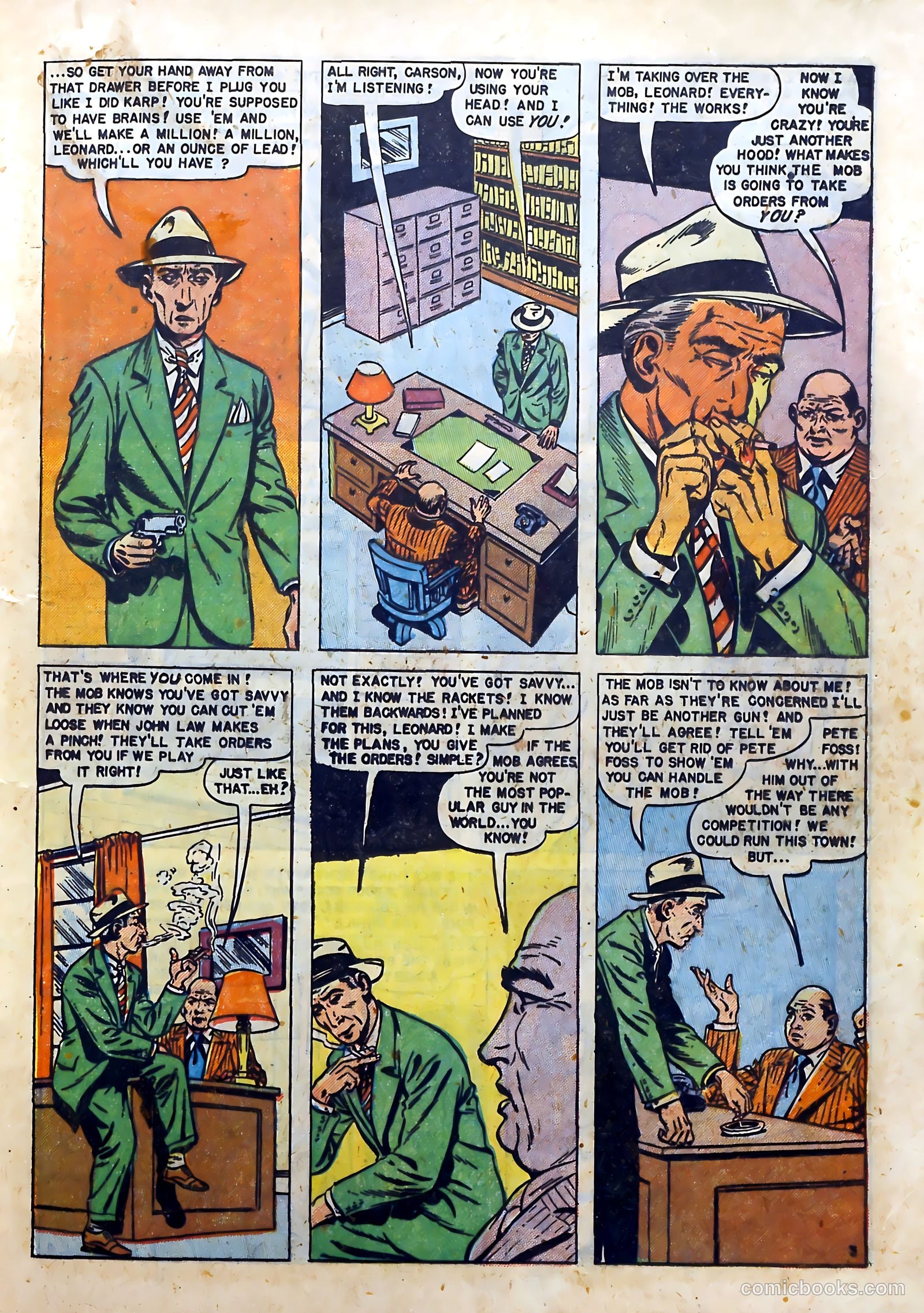 Real Clue Crime Stories #3 — page 21 of 52