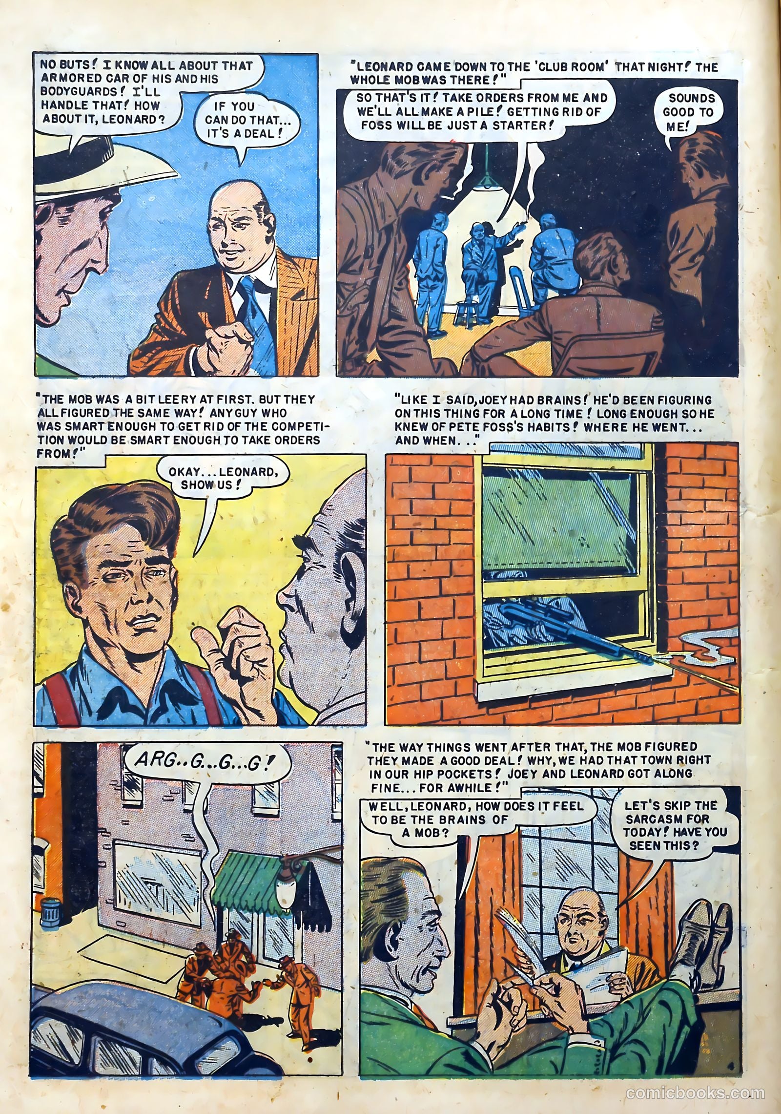 Real Clue Crime Stories #3 — page 22 of 52