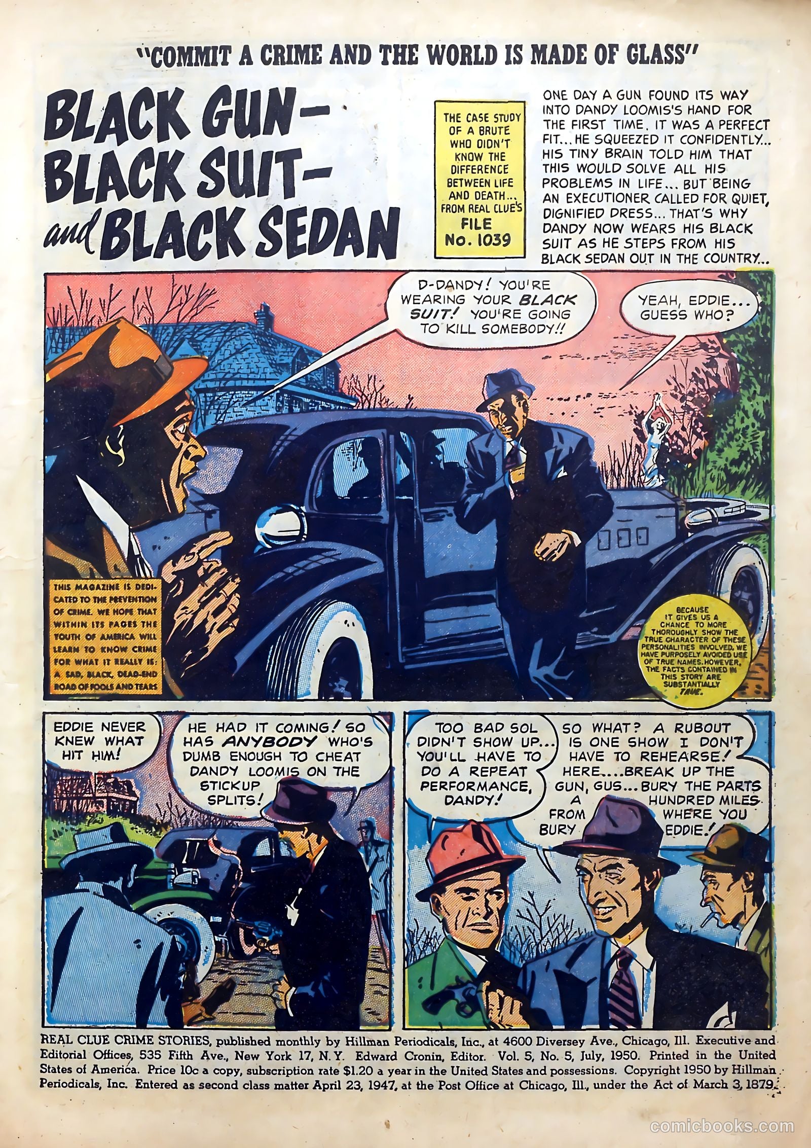 Real Clue Crime Stories #5 — page 3 of 68
