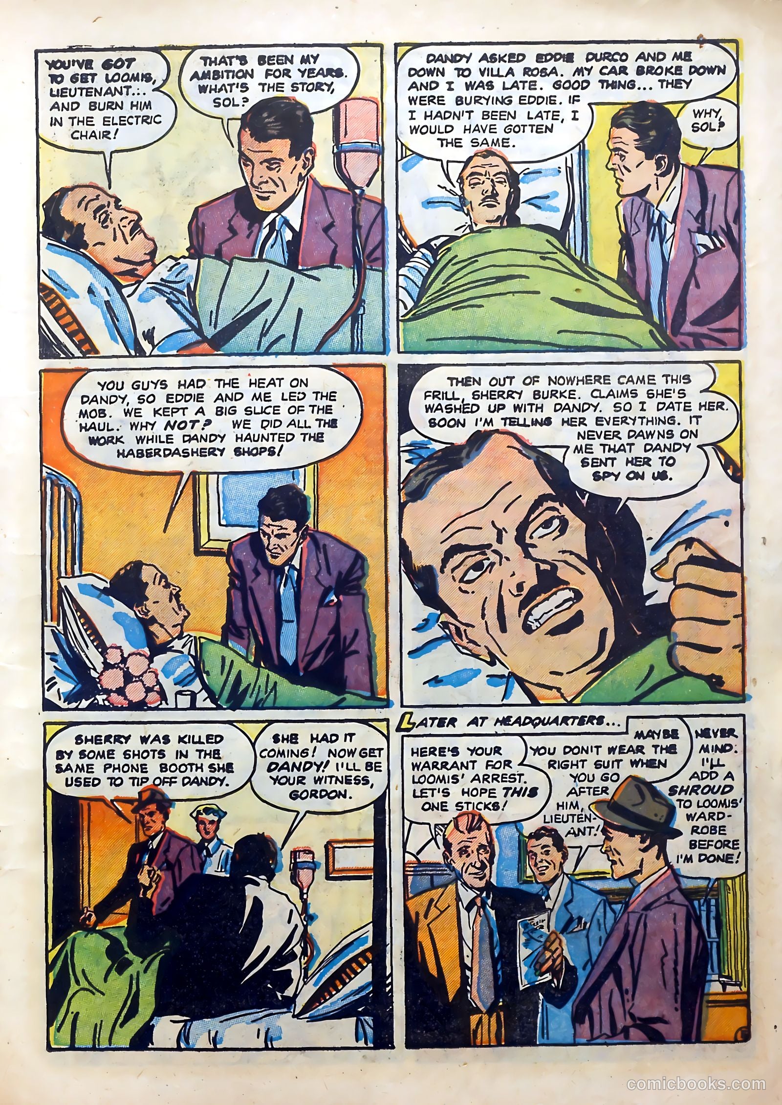Real Clue Crime Stories #5 — page 7 of 68