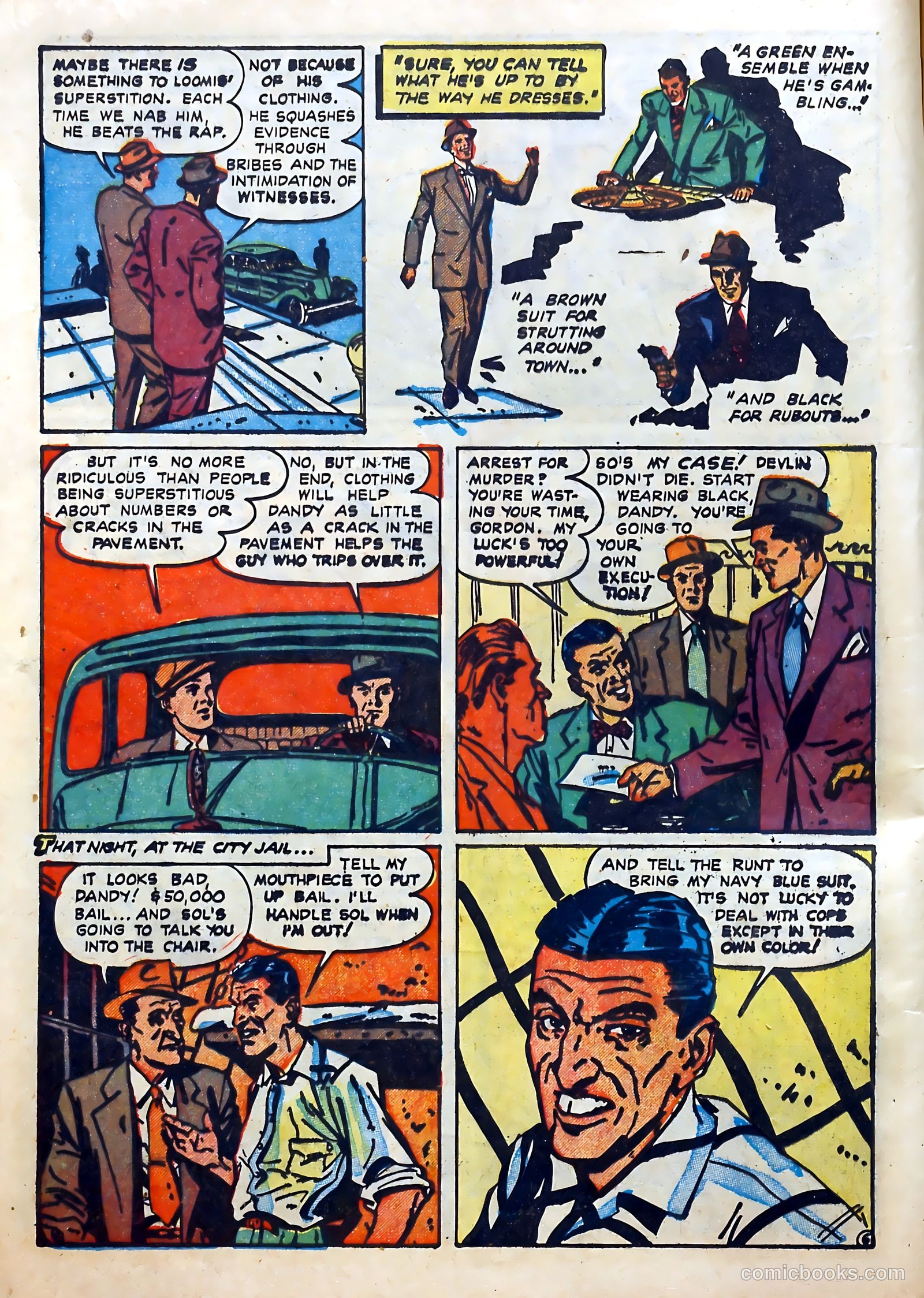 Real Clue Crime Stories #5 — page 8 of 68
