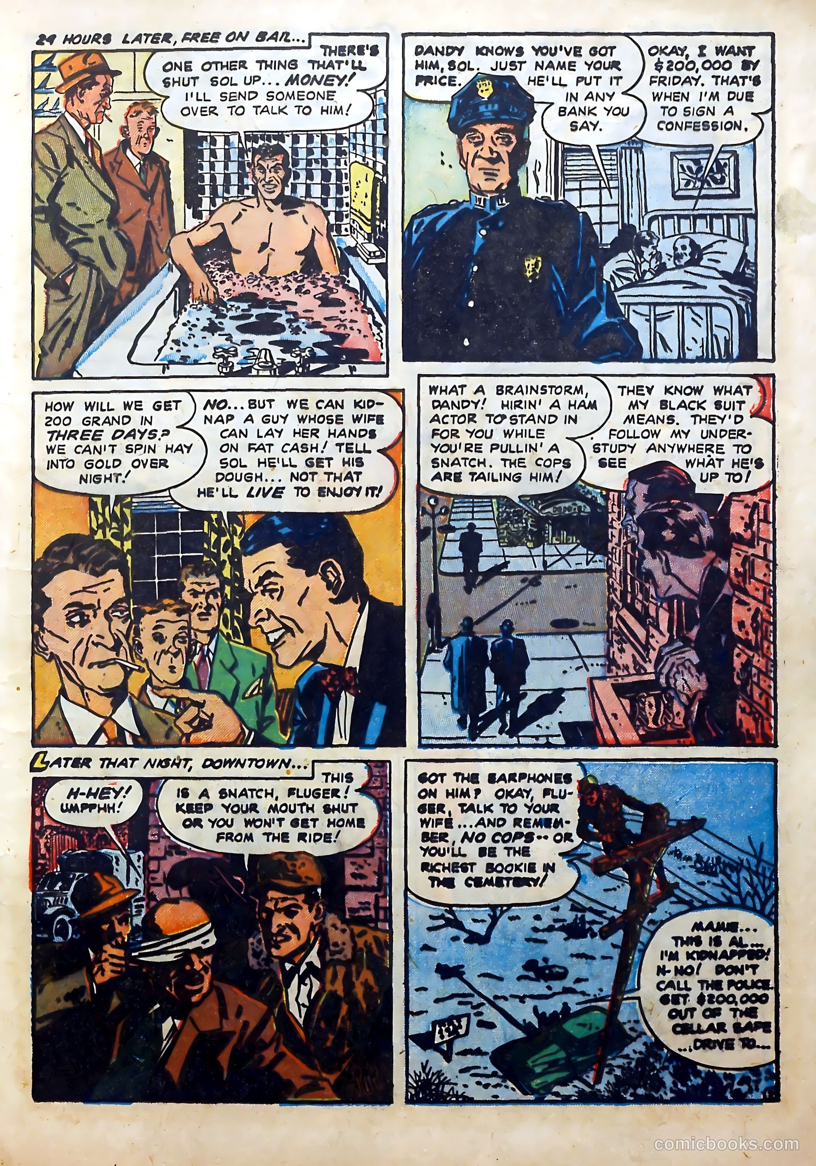 Real Clue Crime Stories #5 — page 9 of 68