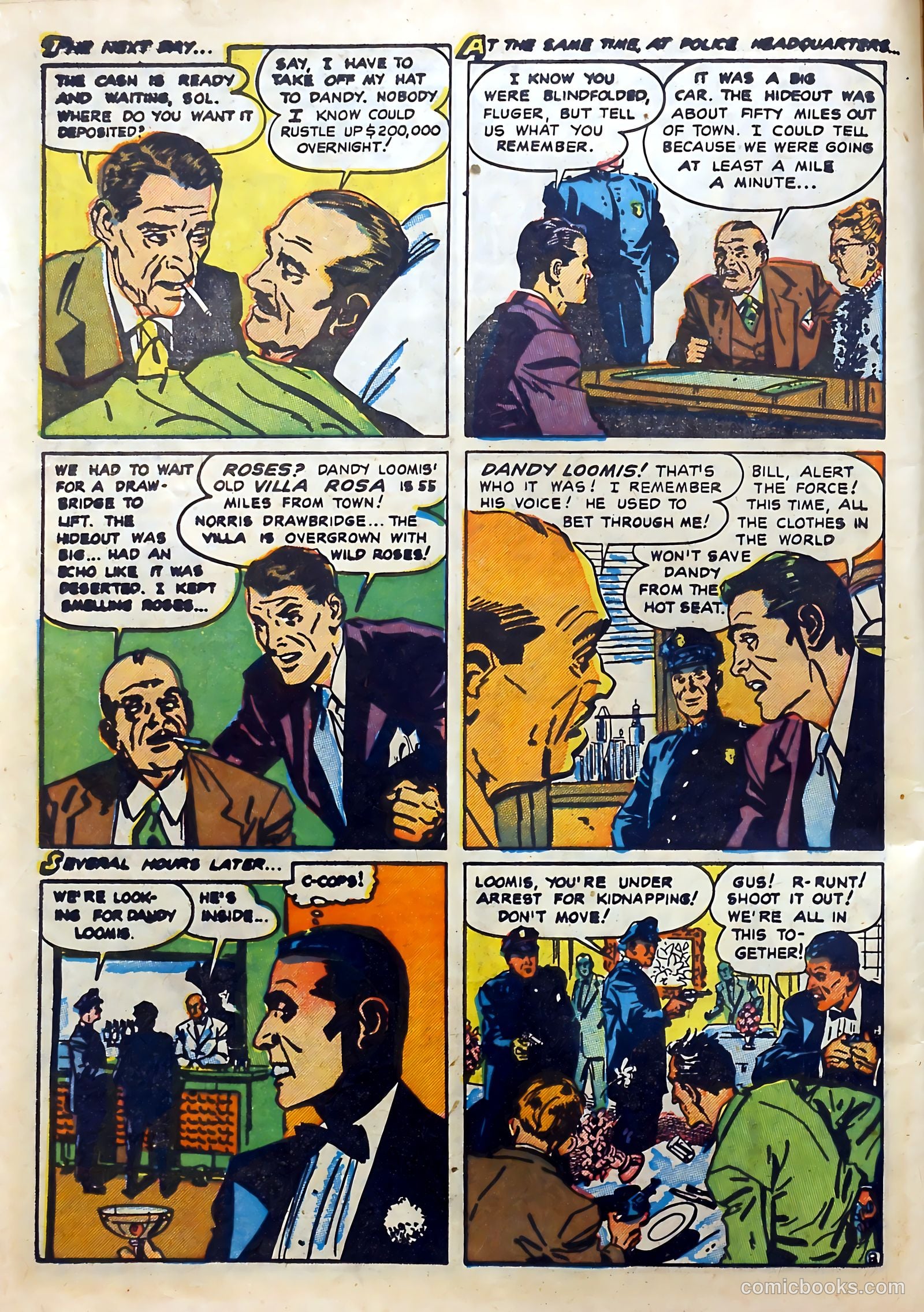 Real Clue Crime Stories #5 — page 10 of 68