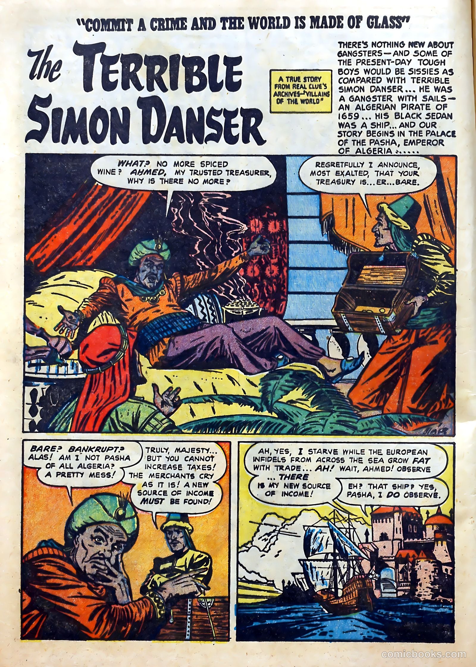 Real Clue Crime Stories #5 — page 12 of 68