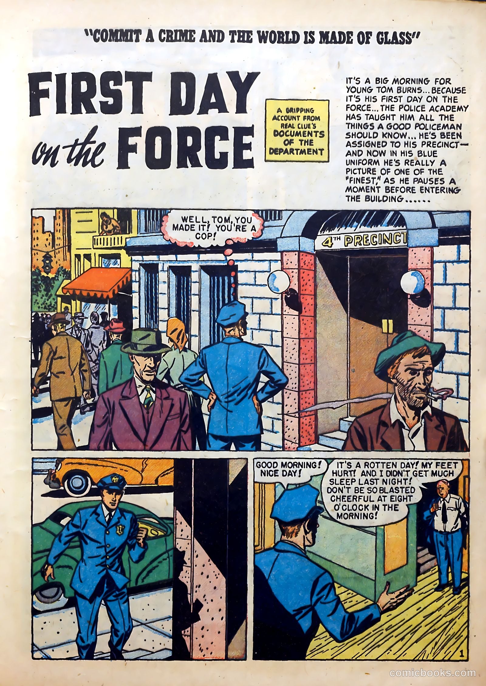 Real Clue Crime Stories #5 — page 21 of 68