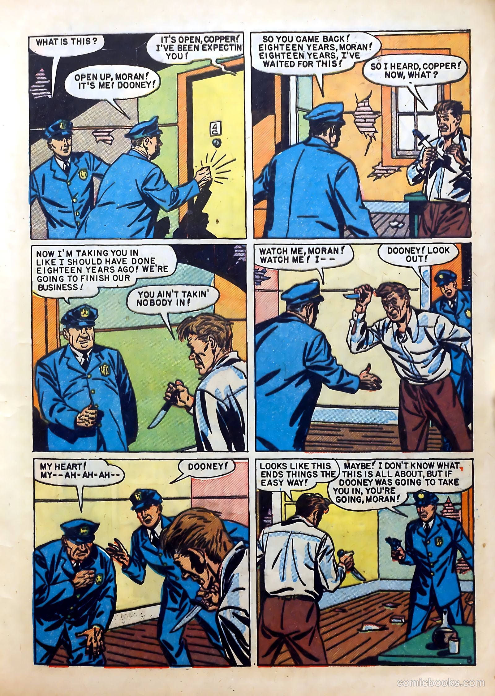 Real Clue Crime Stories #5 — page 25 of 68