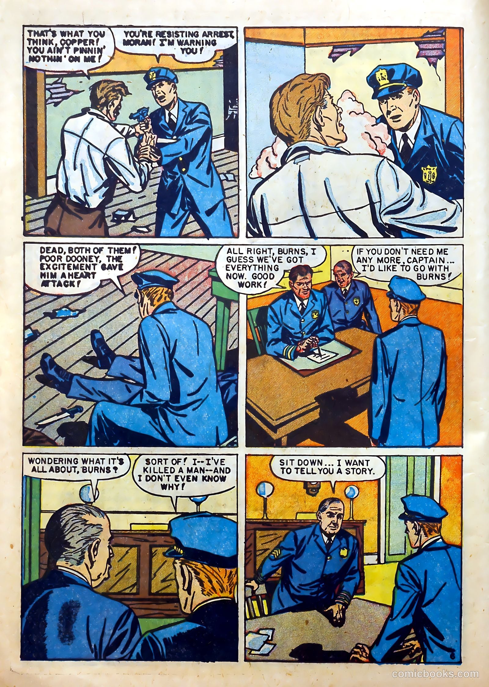Real Clue Crime Stories #5 — page 26 of 68