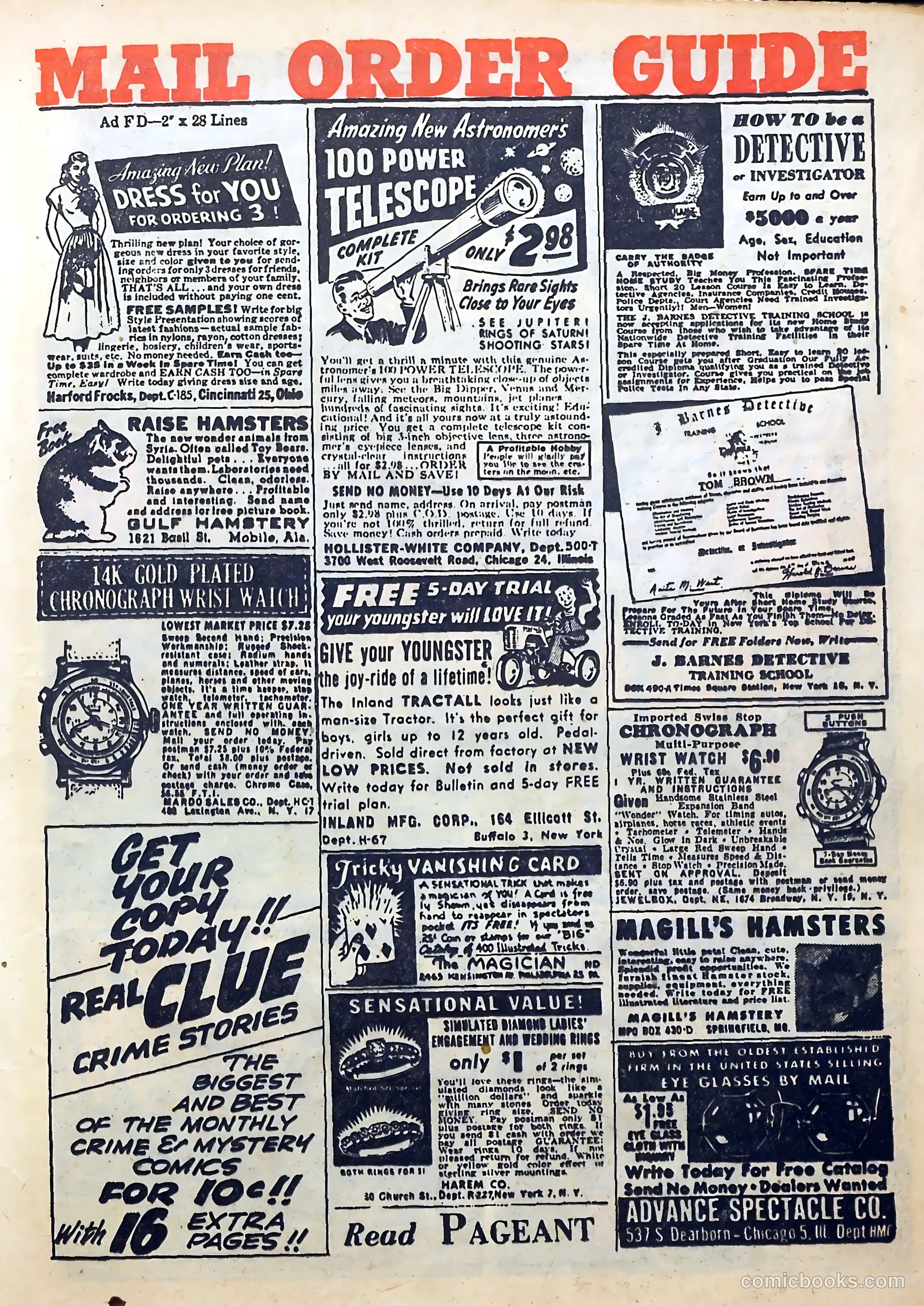 Real Clue Crime Stories #5 — page 29 of 68