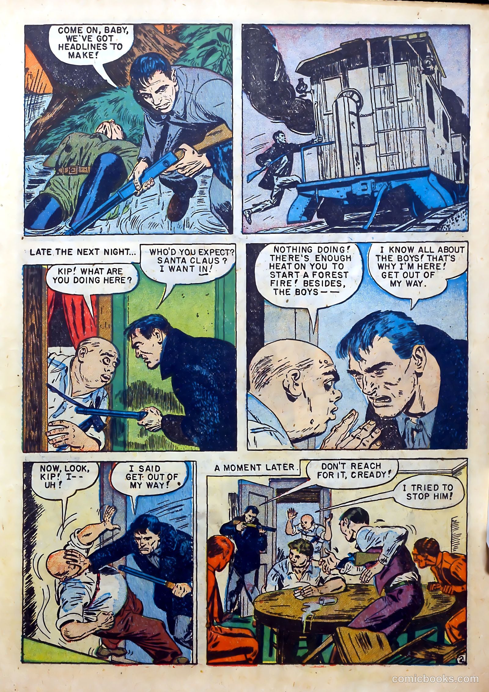 Real Clue Crime Stories #5 — page 31 of 68