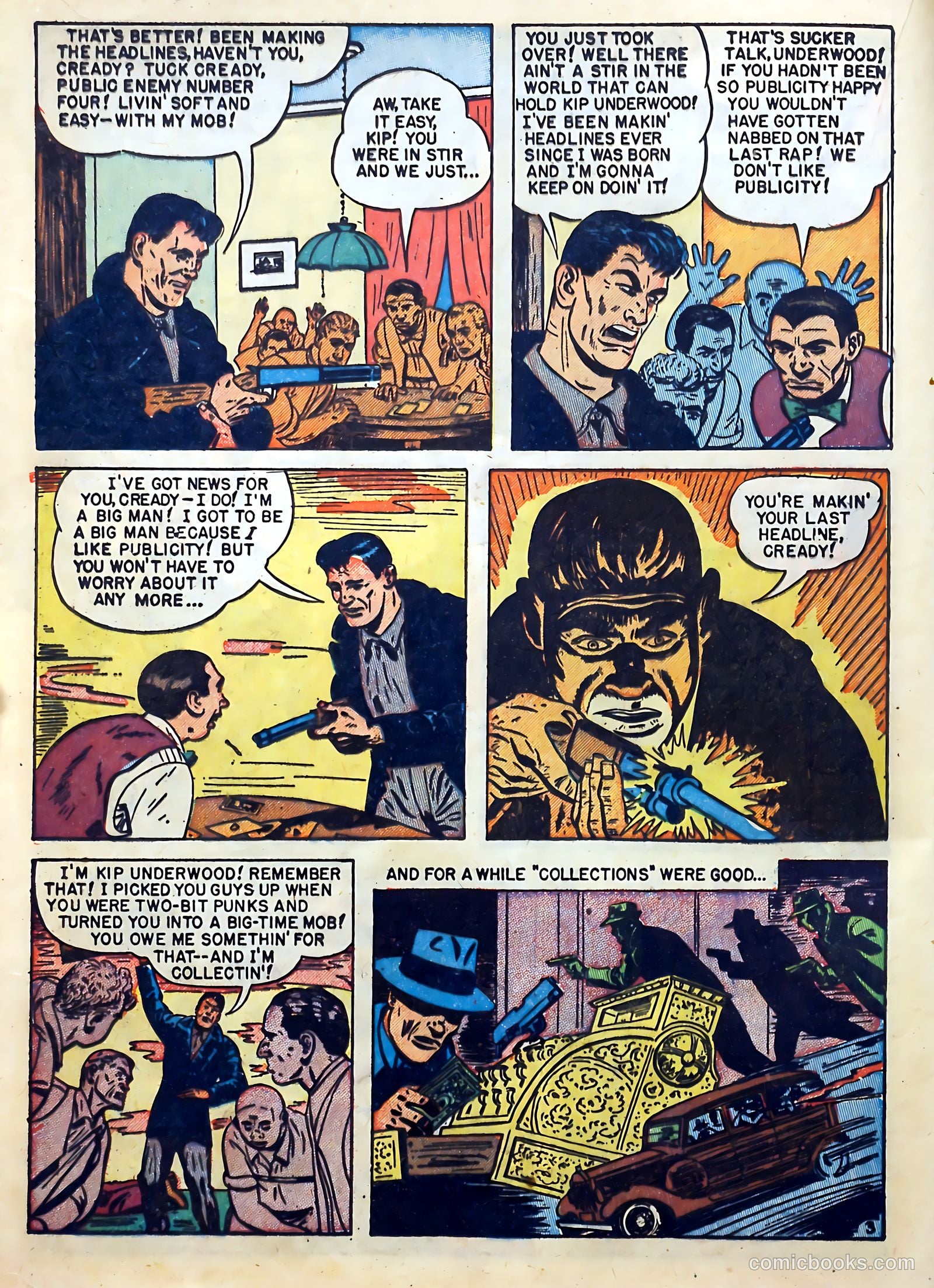 Real Clue Crime Stories #5 — page 32 of 68