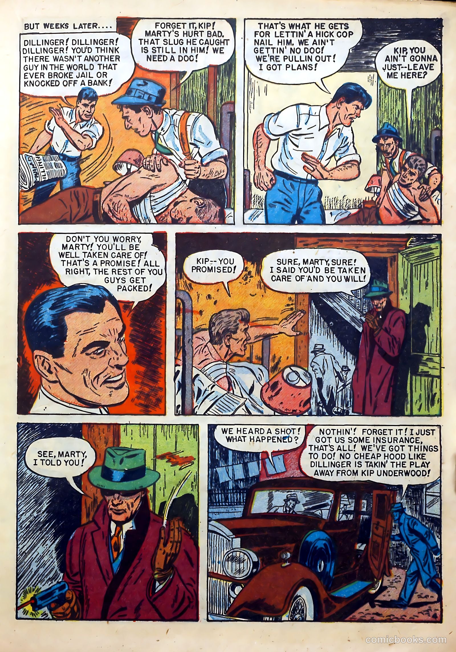 Real Clue Crime Stories #5 — page 33 of 68
