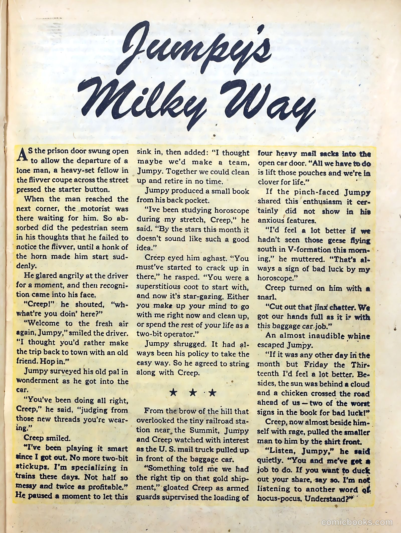 Real Clue Crime Stories #5 — page 37 of 68