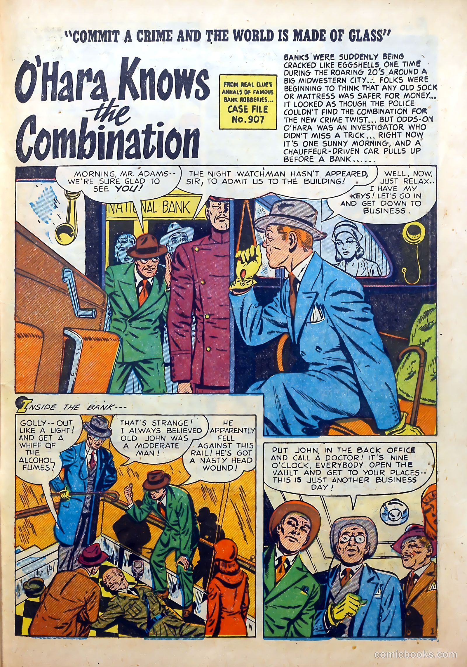 Real Clue Crime Stories #5 — page 39 of 68