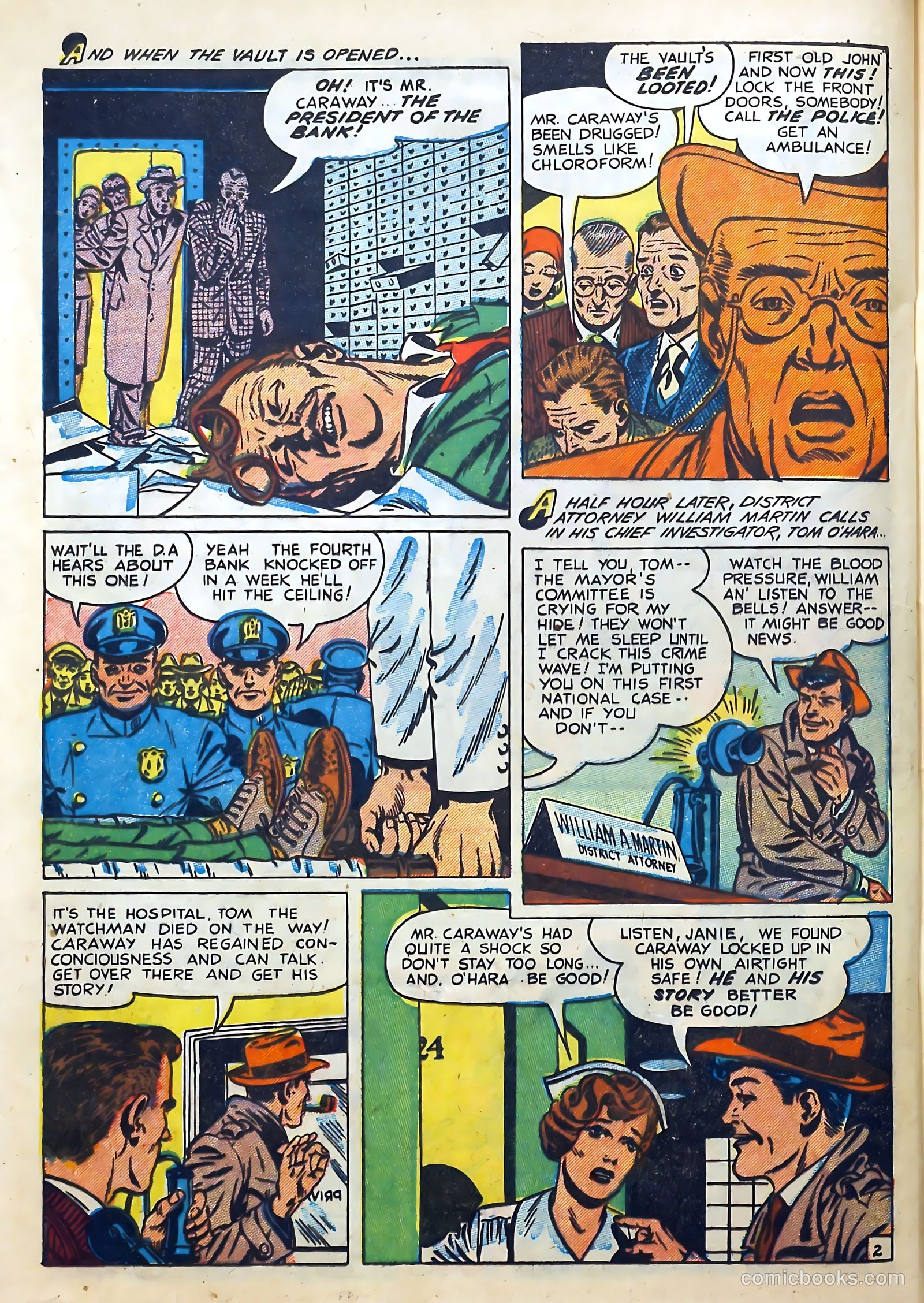 Real Clue Crime Stories #5 — page 40 of 68