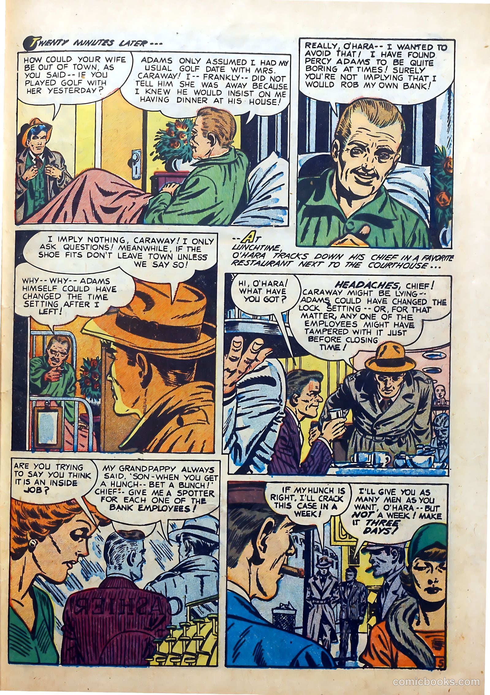 Real Clue Crime Stories #5 — page 43 of 68