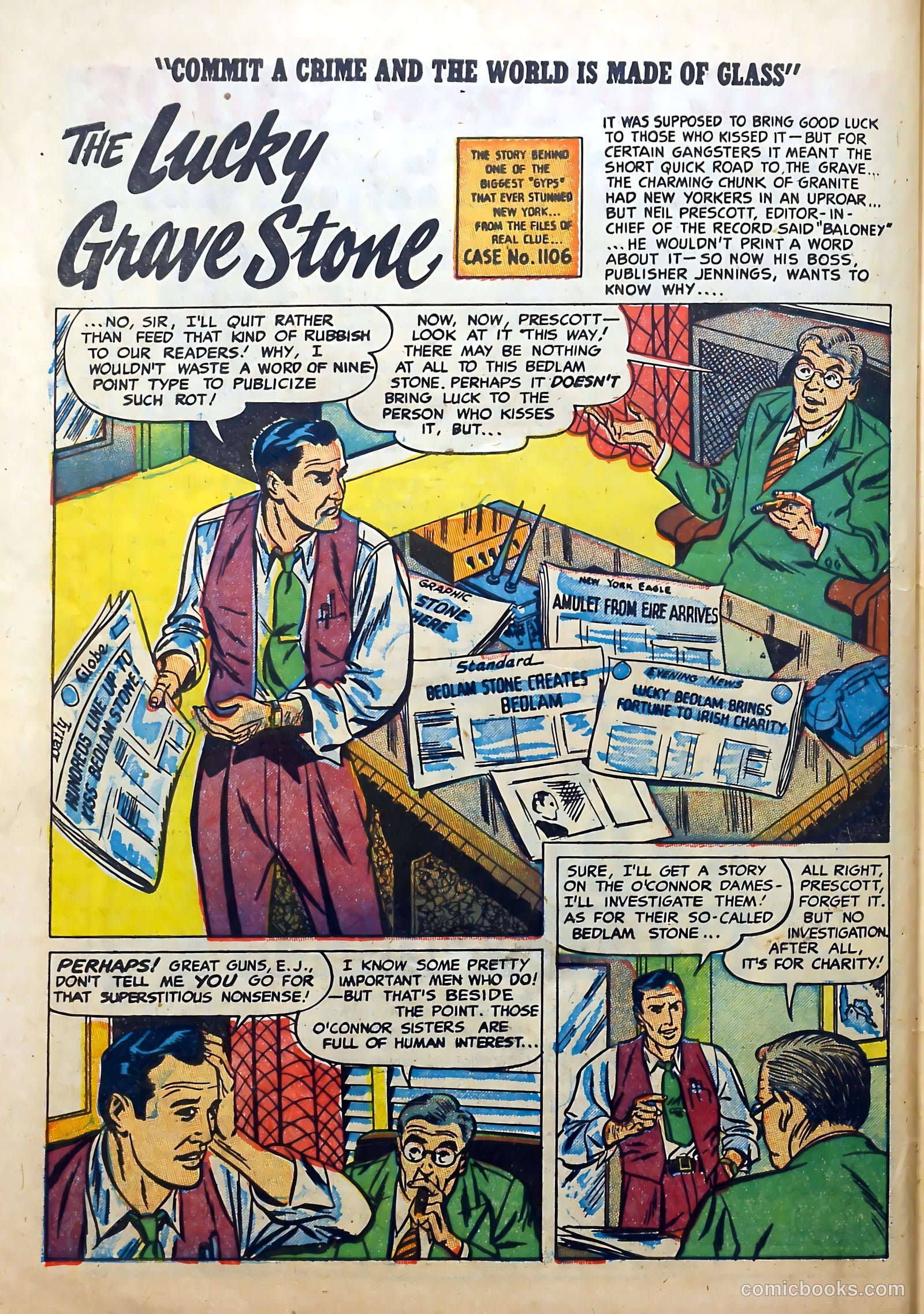 Real Clue Crime Stories #5 — page 50 of 68