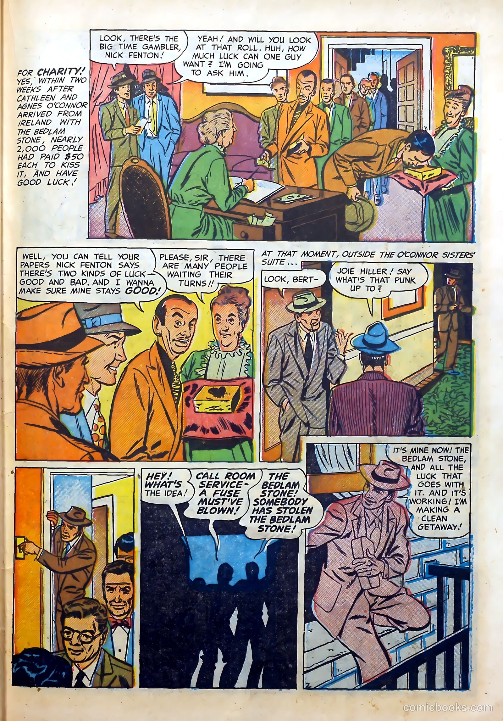 Real Clue Crime Stories #5 — page 51 of 68