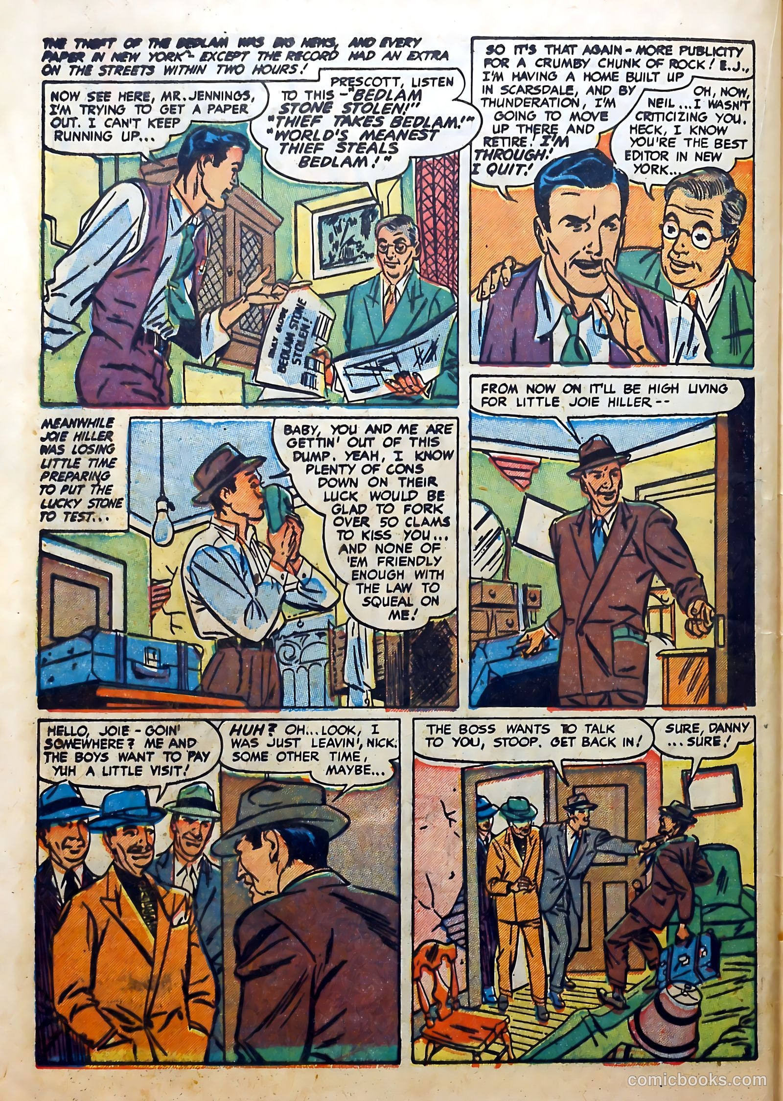 Real Clue Crime Stories #5 — page 52 of 68