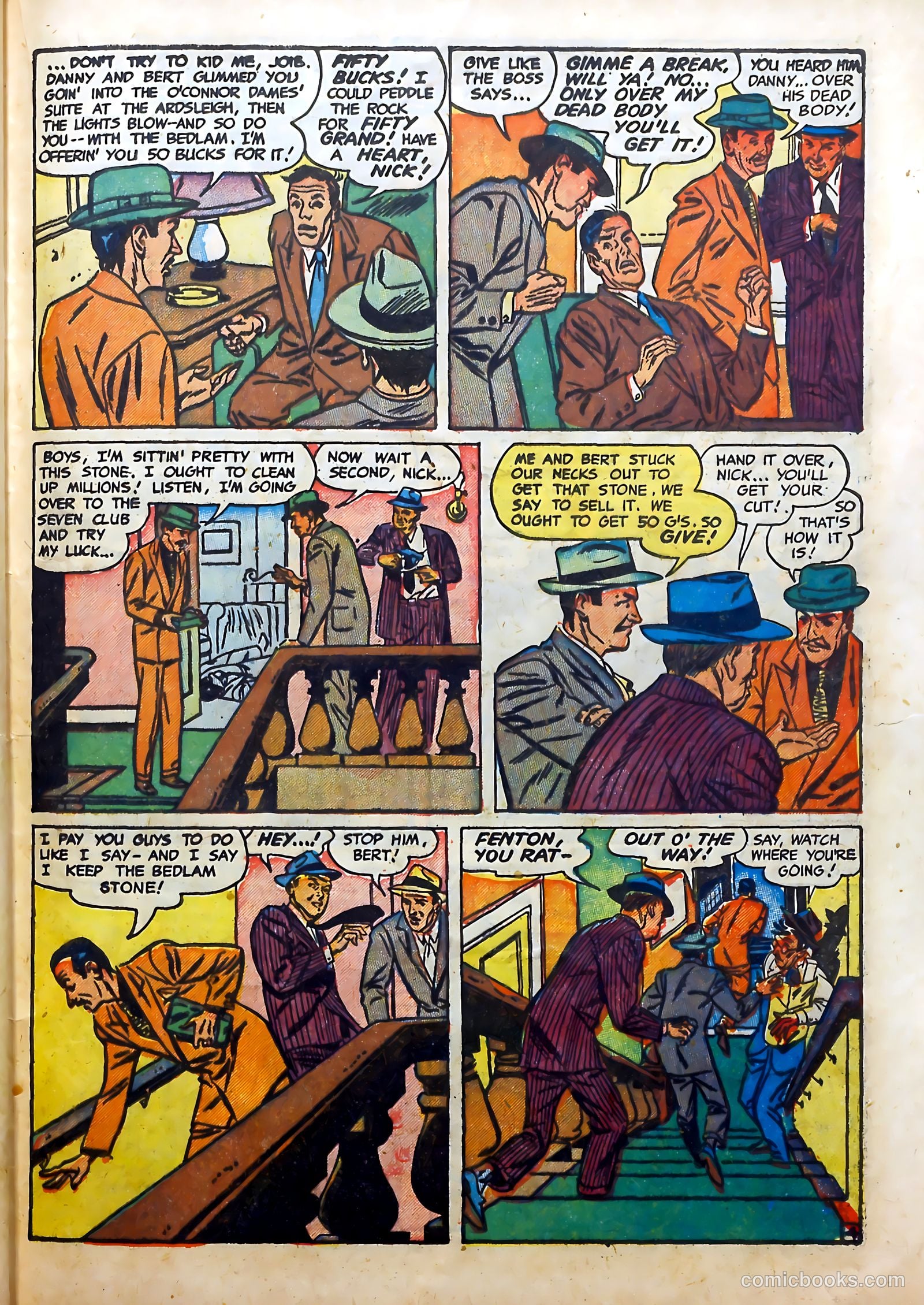 Real Clue Crime Stories #5 — page 53 of 68