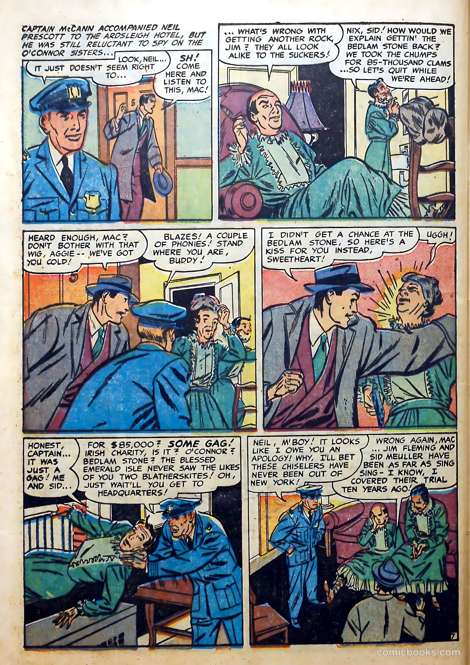 Real Clue Crime Stories #5 — page 56 of 68